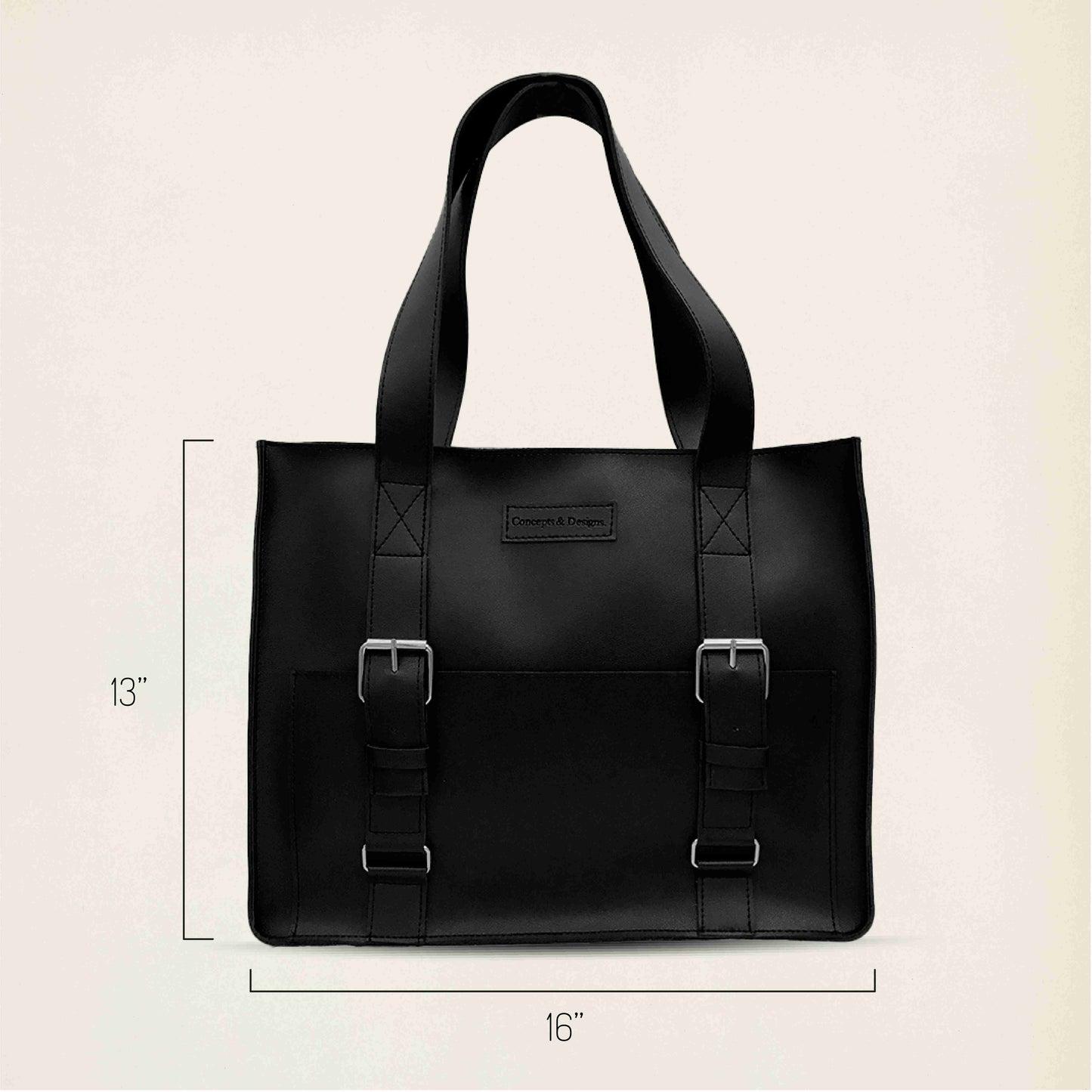 Brussels Expandable Office Leather Tote Bag / Laptop Bag