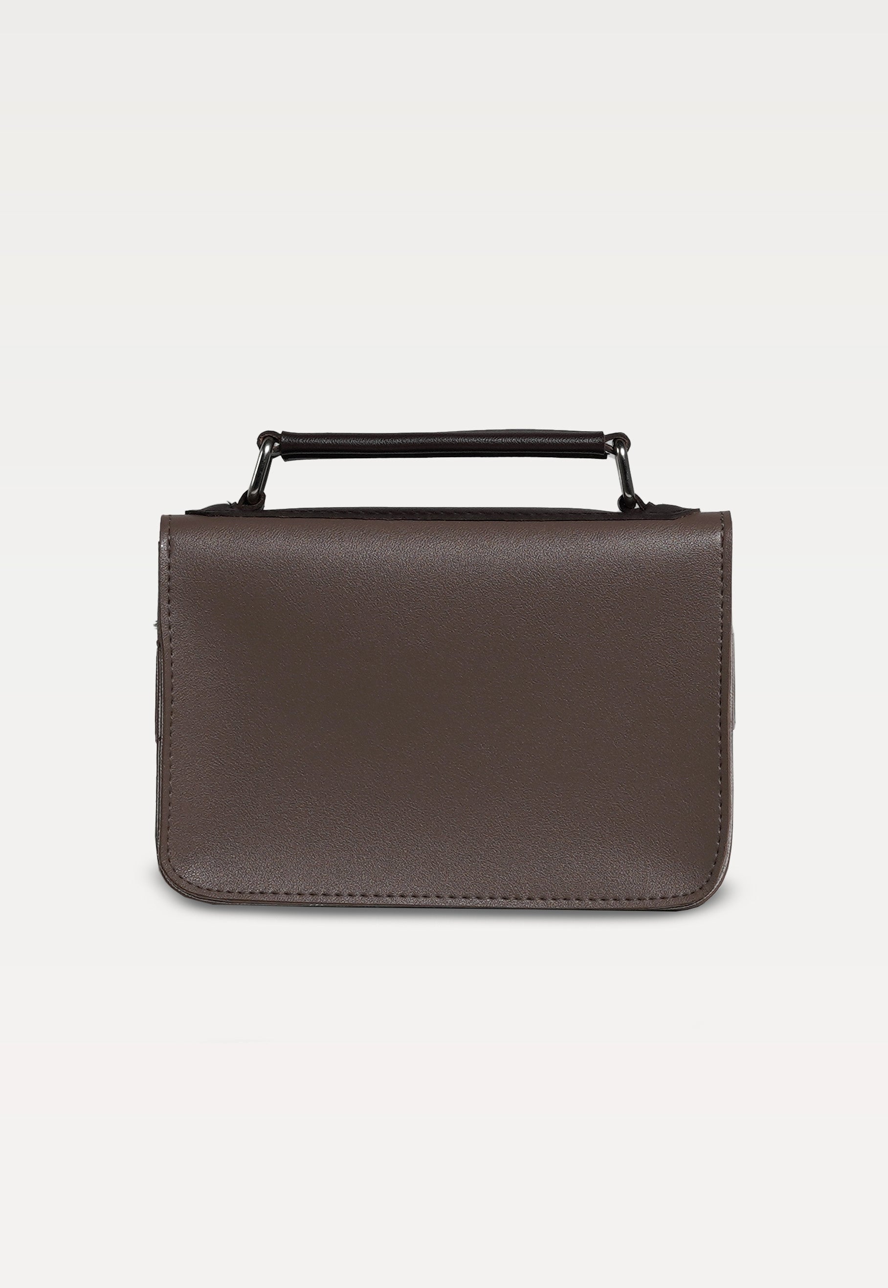 Prague Mini Crossbody Purse Bag Umber