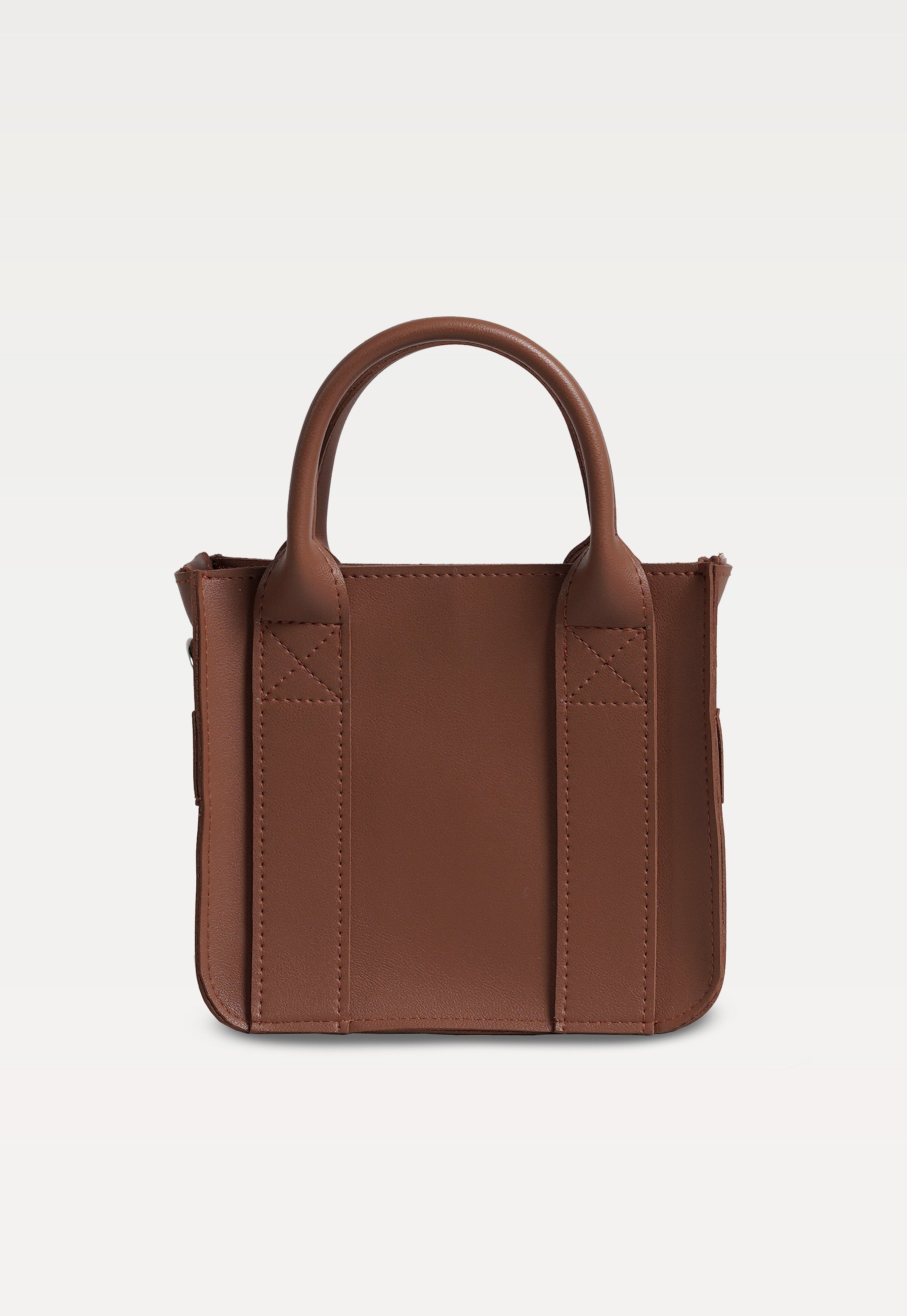 Cairo Mini Top Handle Bag Chestnut