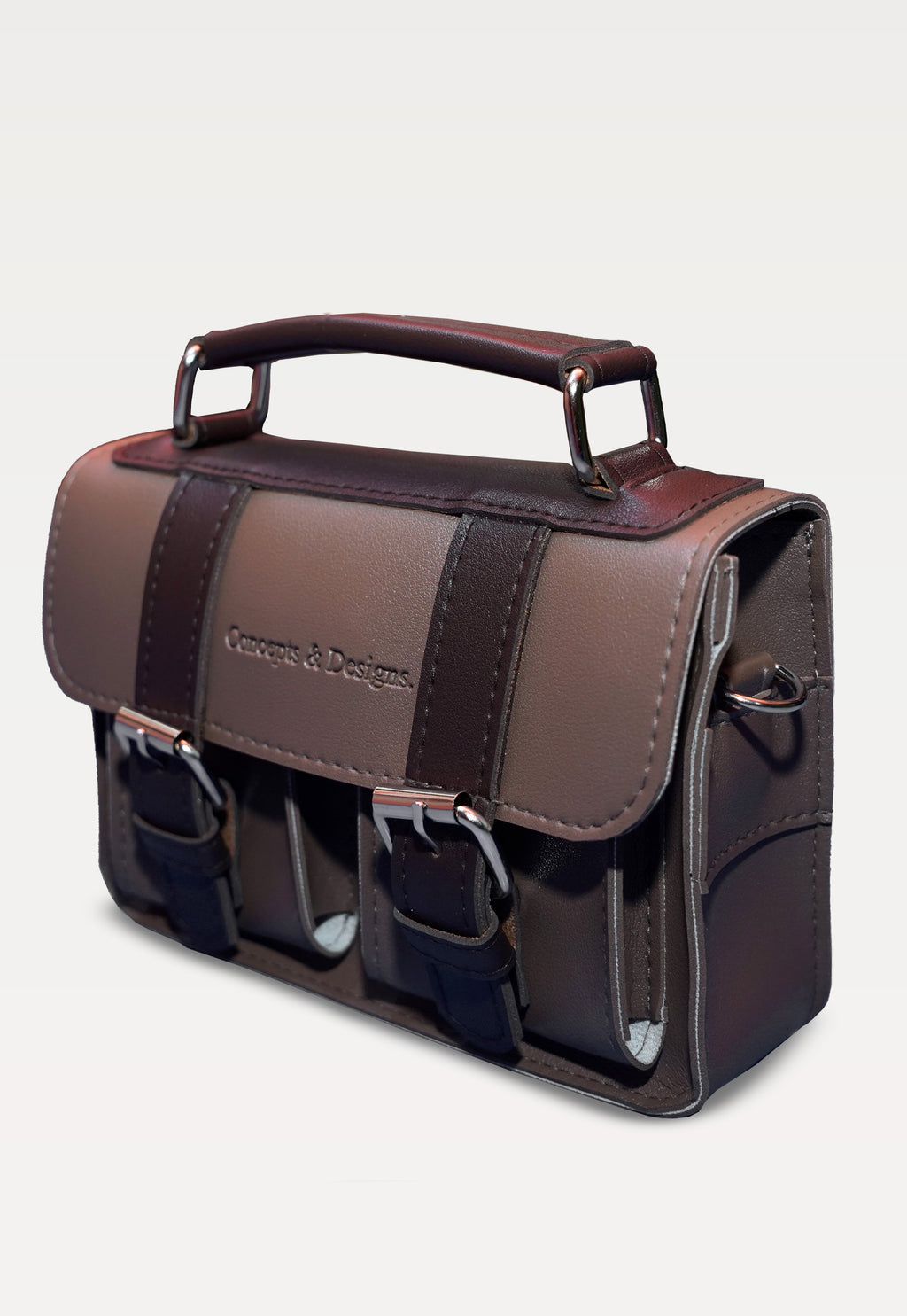 Prague Mini Crossbody Purse Bag Umber