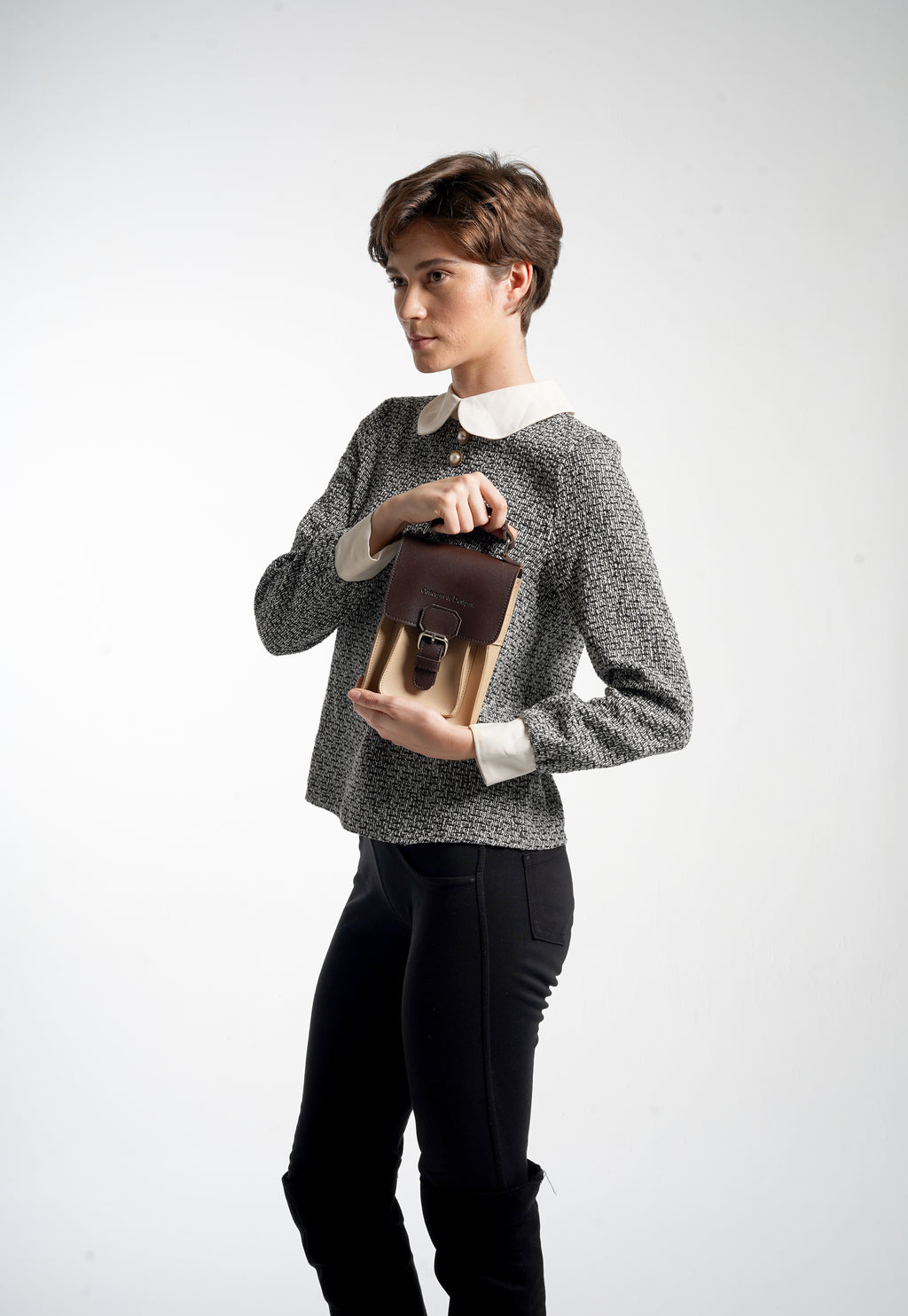 Athens Mini Phone Sling Bag Affogato