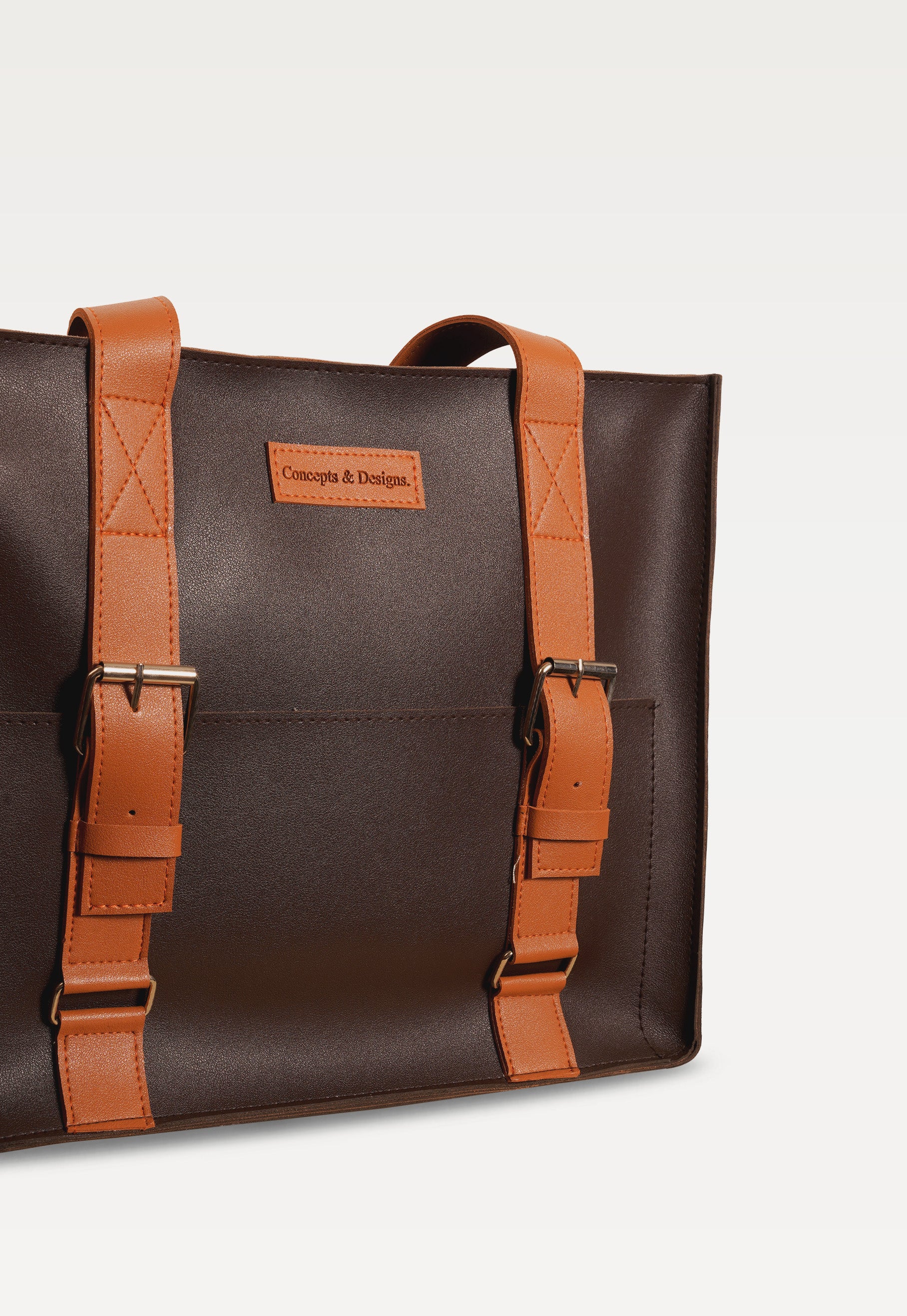 Brussels  Laptop Tote Bag Espresso