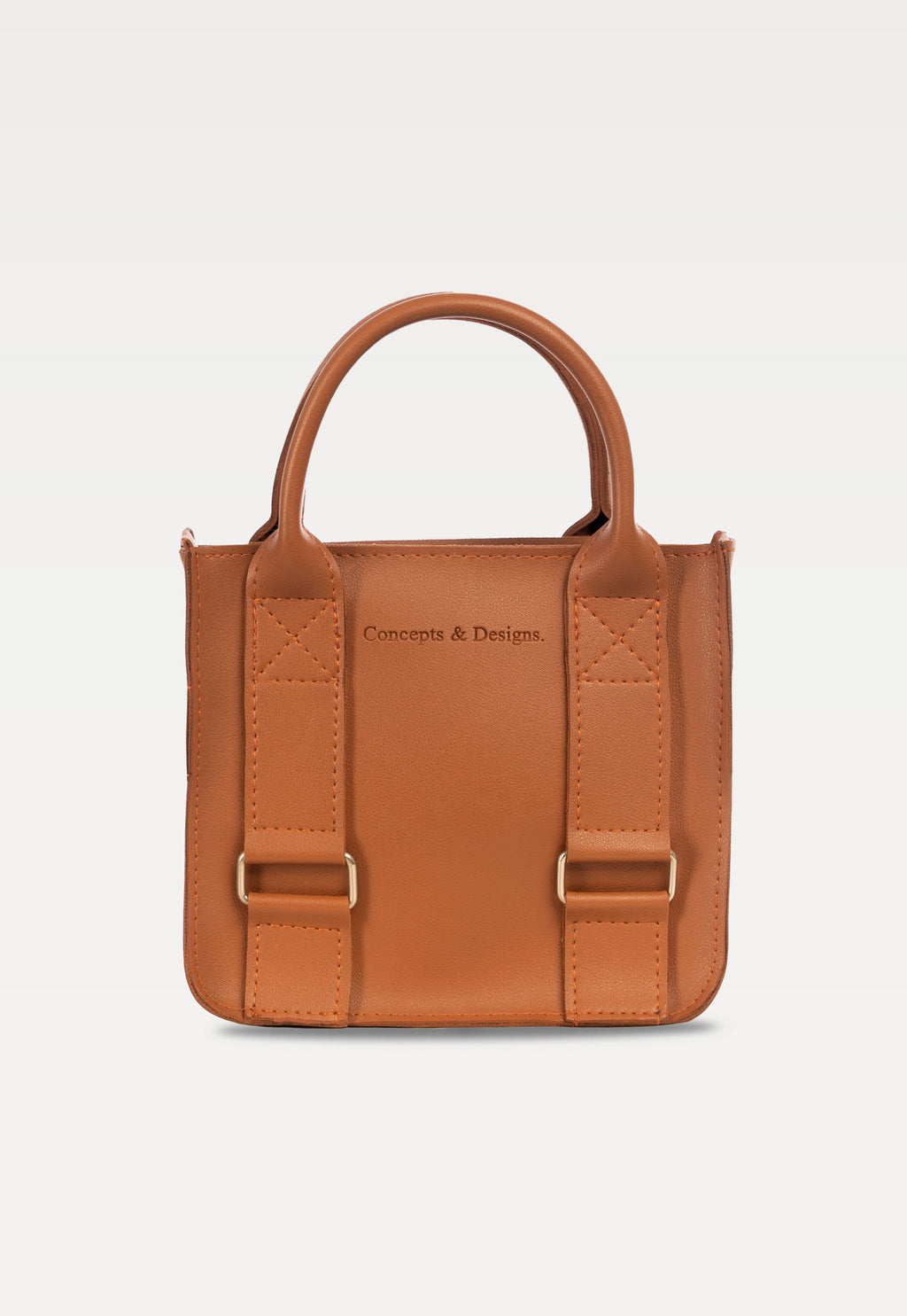 Cairo Mini Top Handle Bag Chestnut