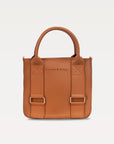 Cairo Mini Top Handle Bag Chestnut