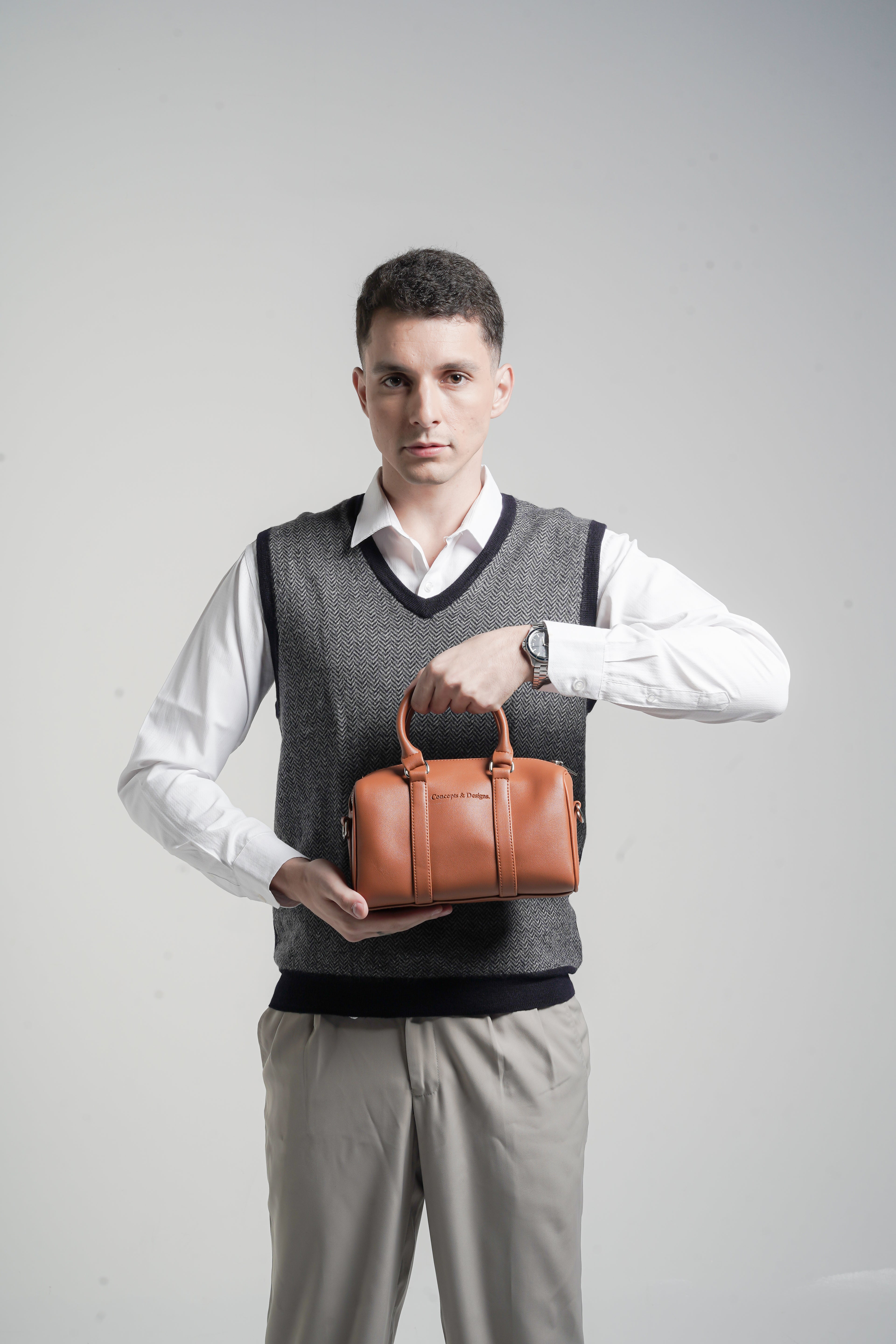 Rhodes Mini Duffle Bag Tan