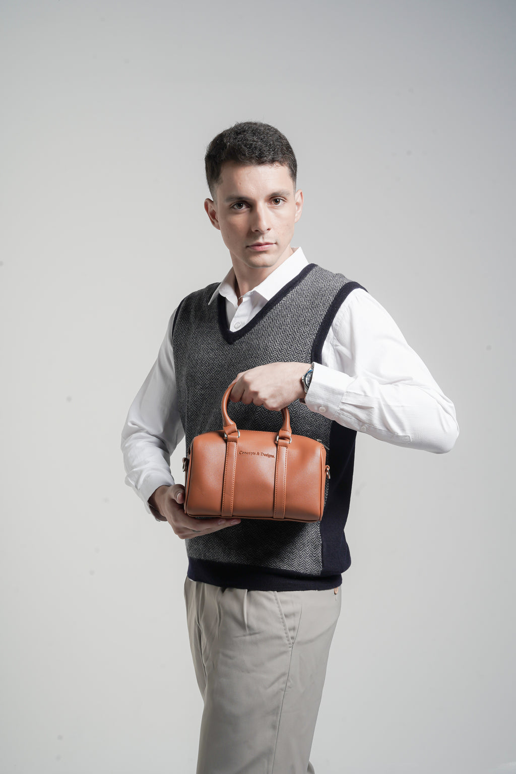 Rhodes Mini Duffle Bag Tan