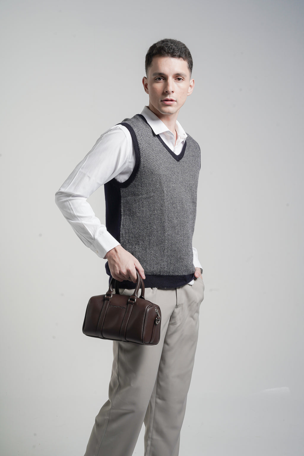 Rhodes Mini Duffle Bag Brown