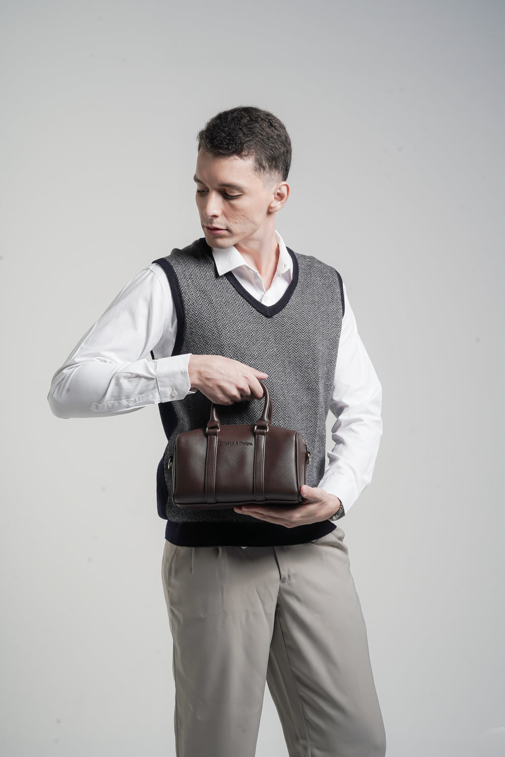 Rhodes Mini Duffle Bag Brown