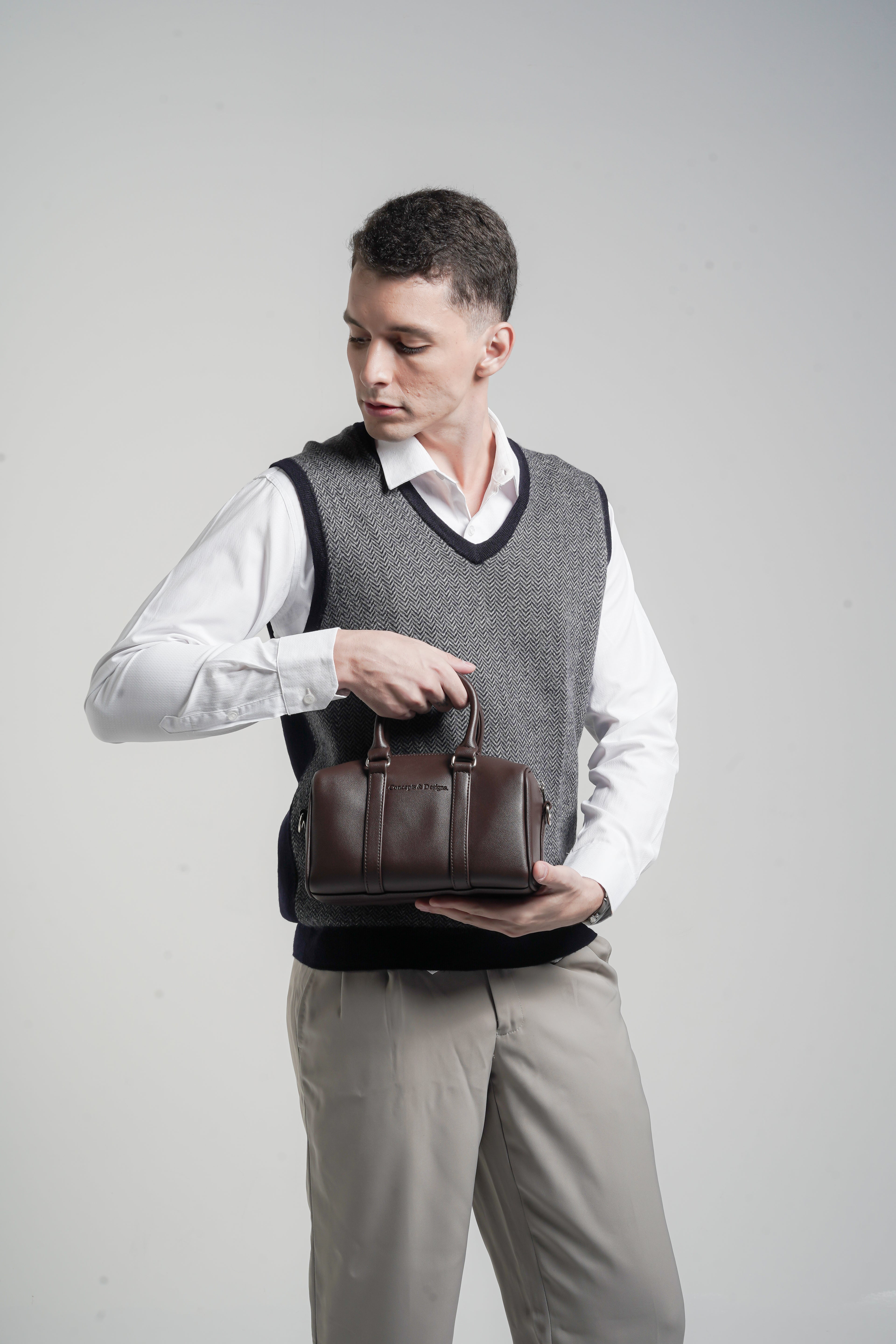 Rhodes Mini Duffle Bag Brown