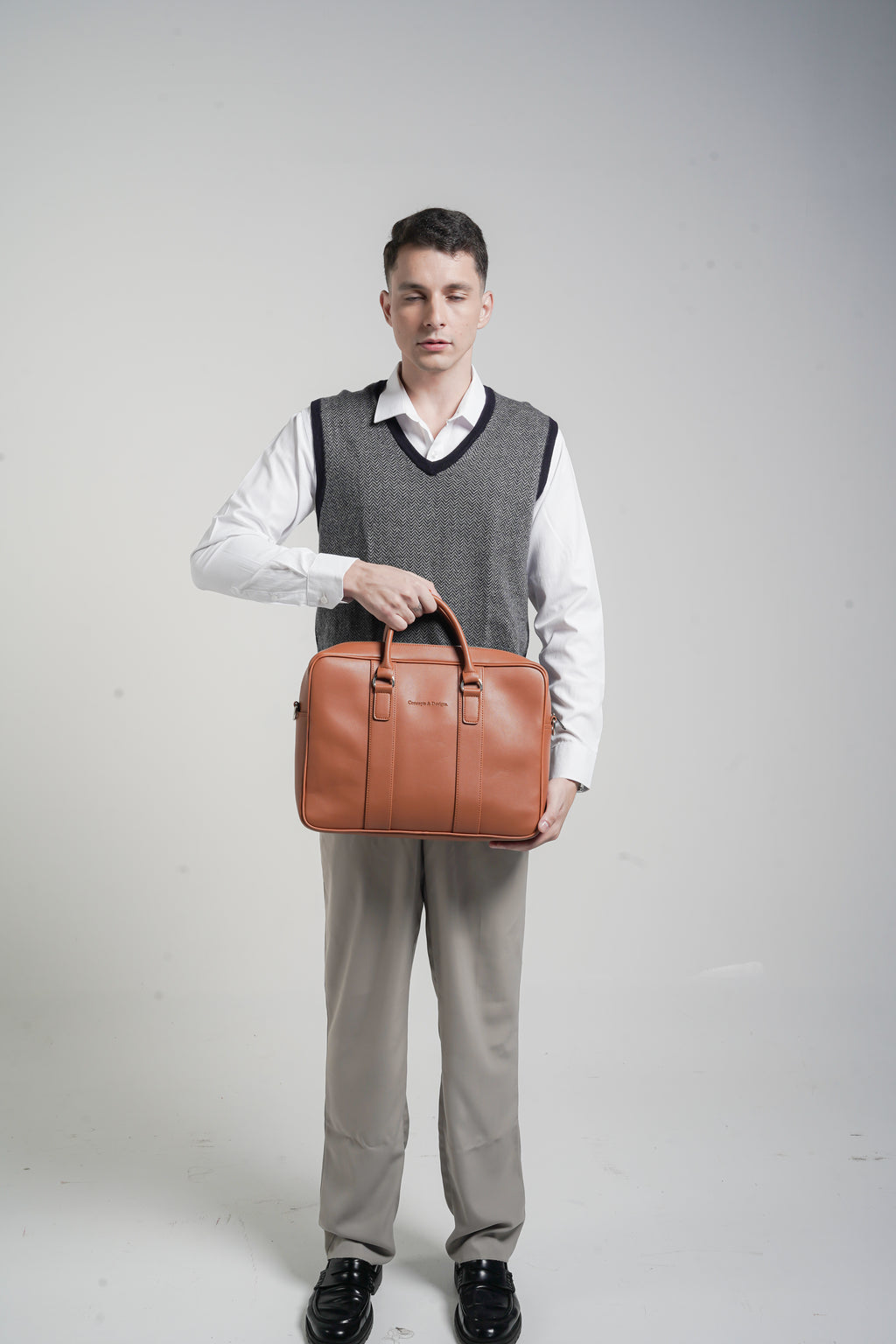 Bolton Laptop Bag Tan