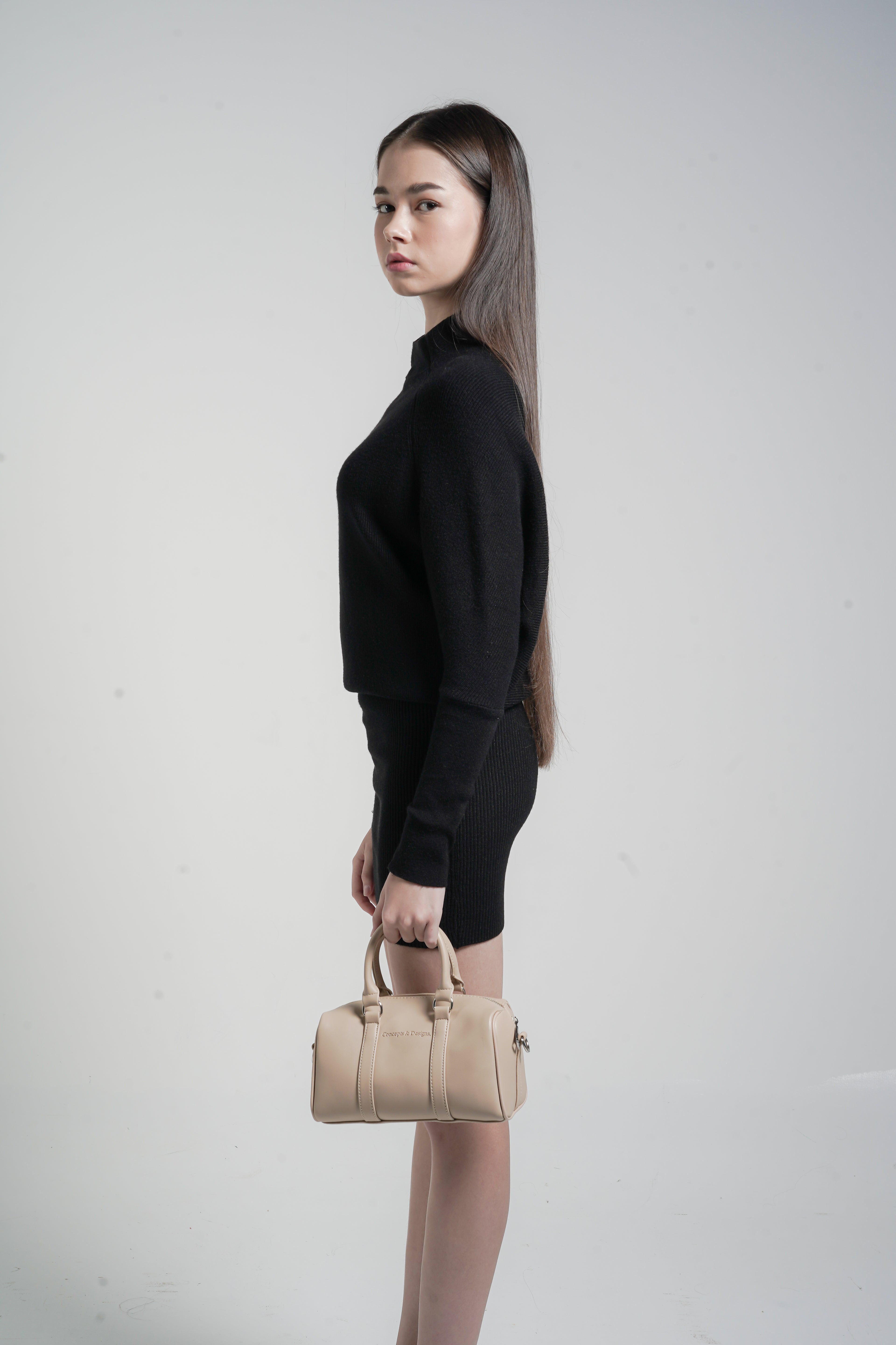 Rhodes Mini Duffle Bag Light Beige