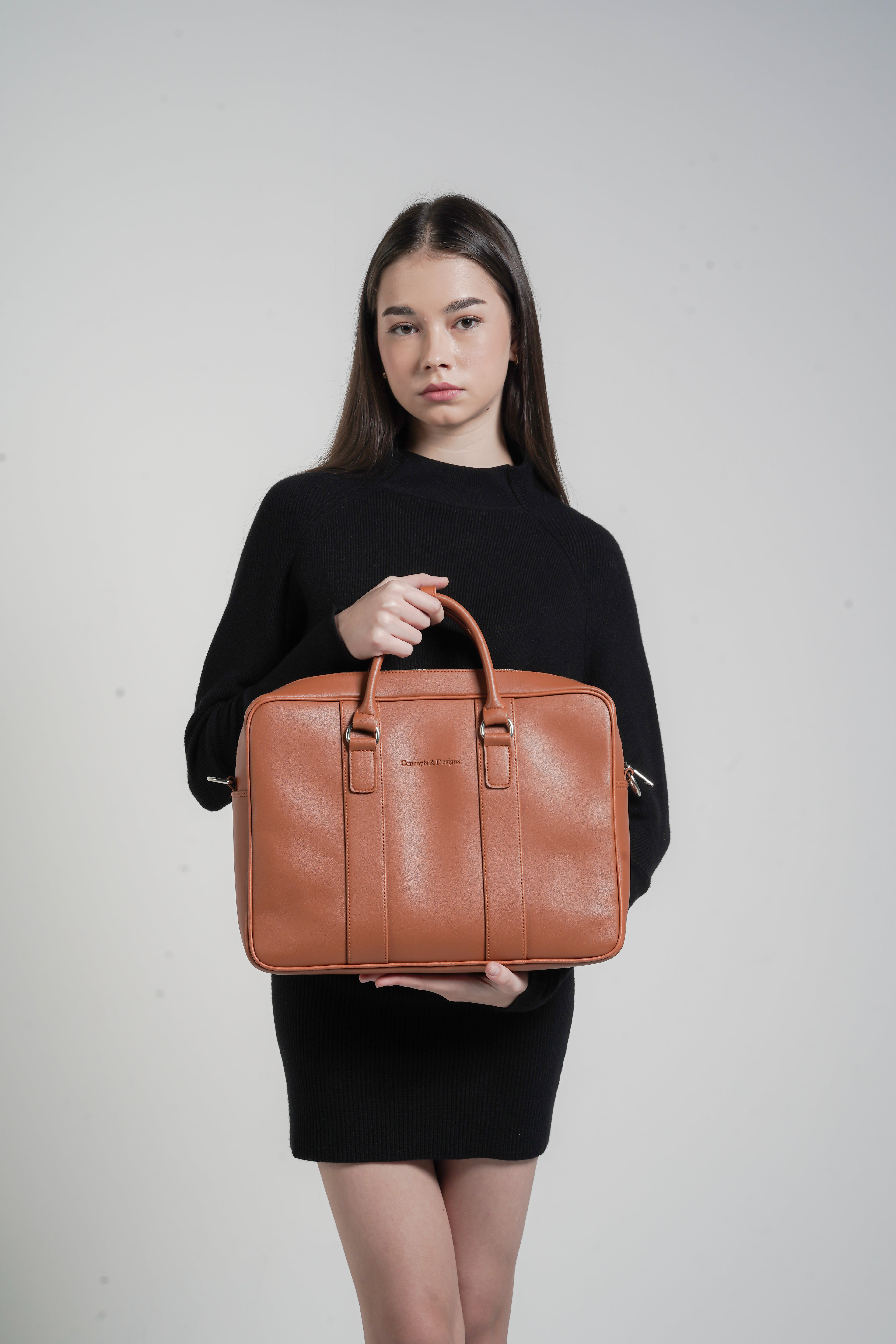 Bolton Laptop Bag Tan