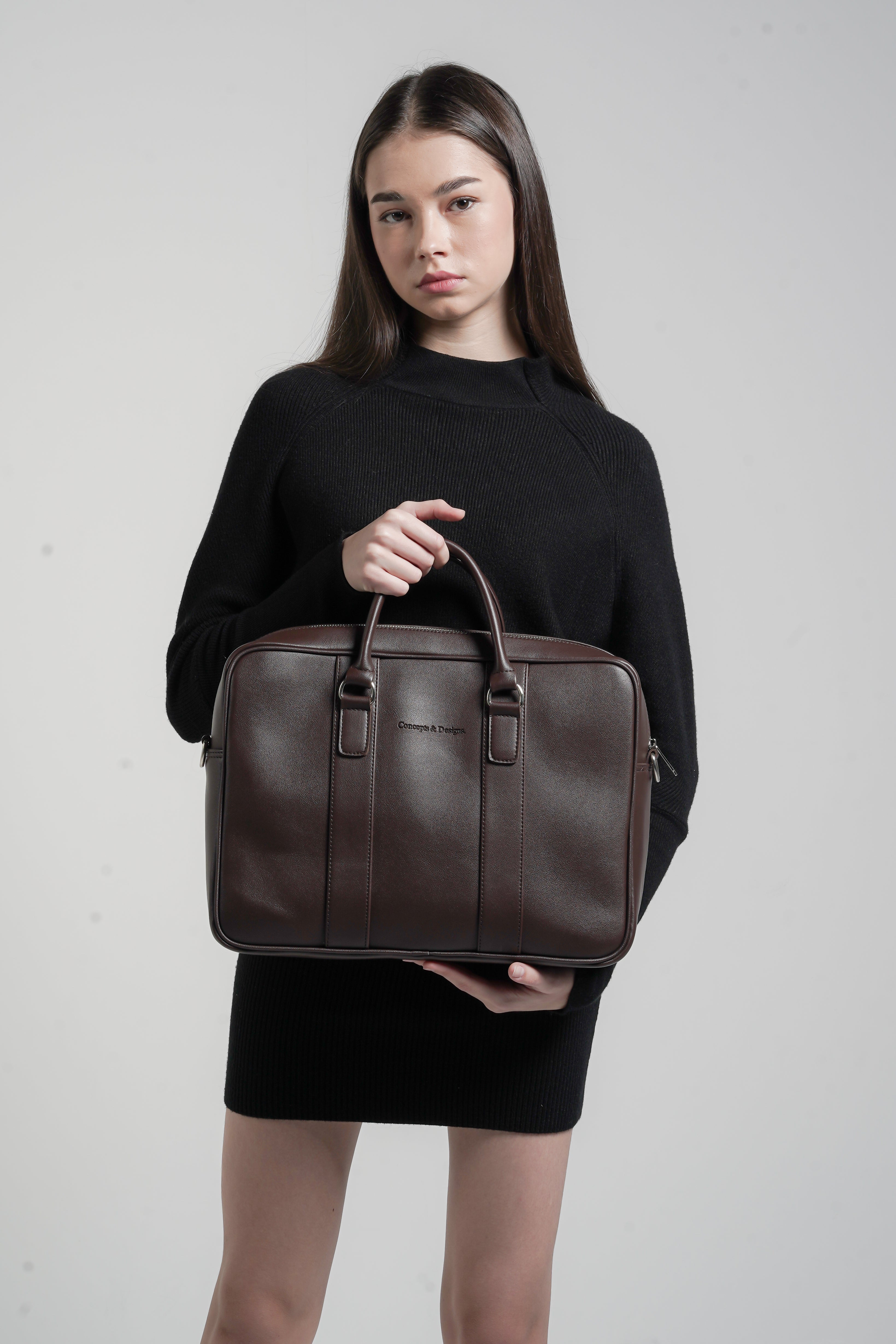 Bolton Laptop Bag Brown