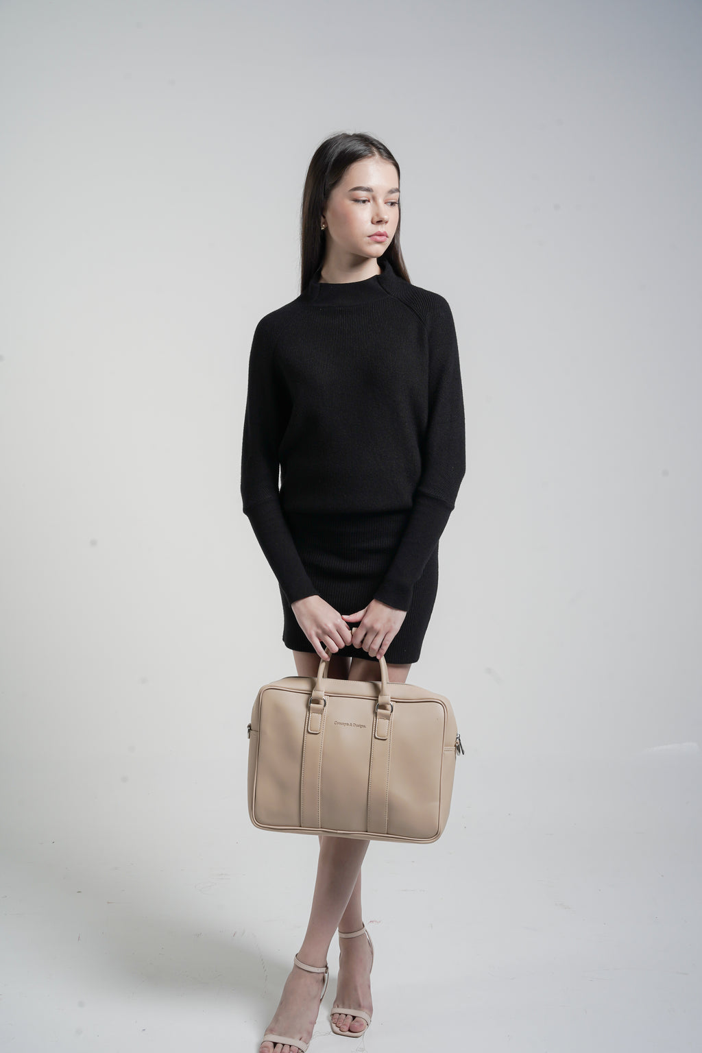 Bolton Laptop Bag Light Beige