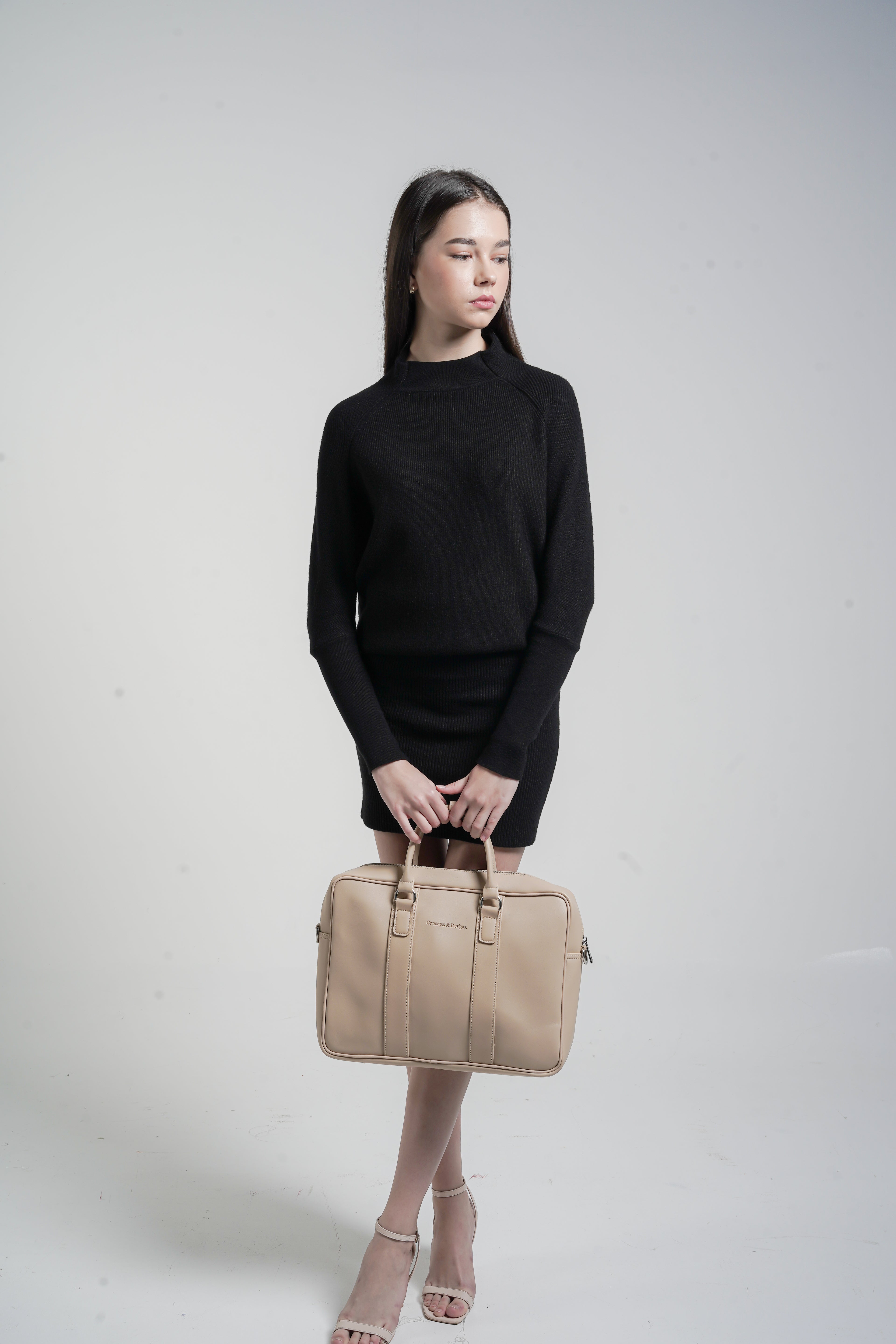 Bolton Laptop Bag Light Beige