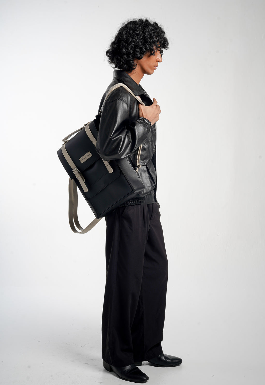 Monaco  Laptop Backpack Charcoal