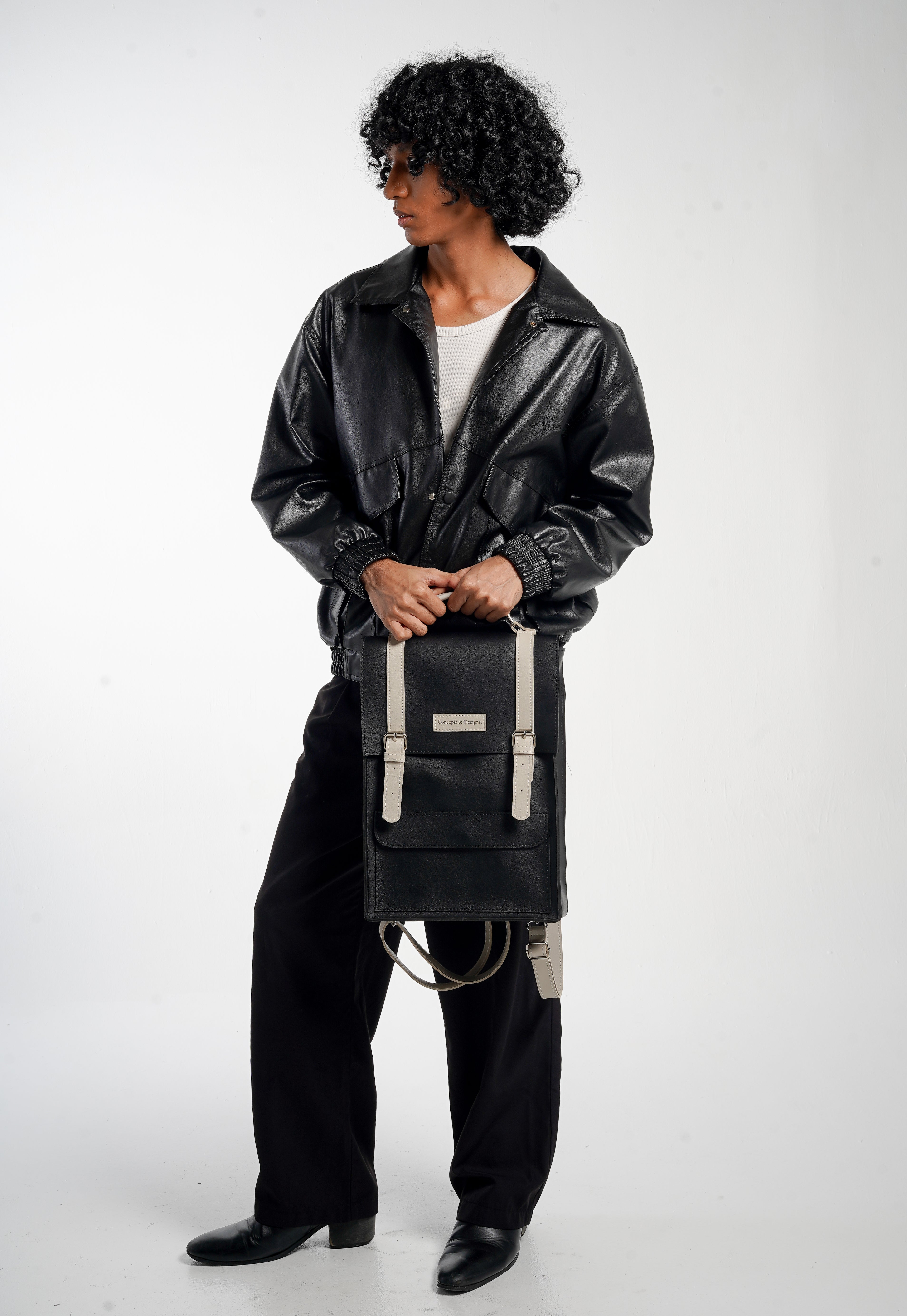 Monaco  Laptop Backpack Charcoal