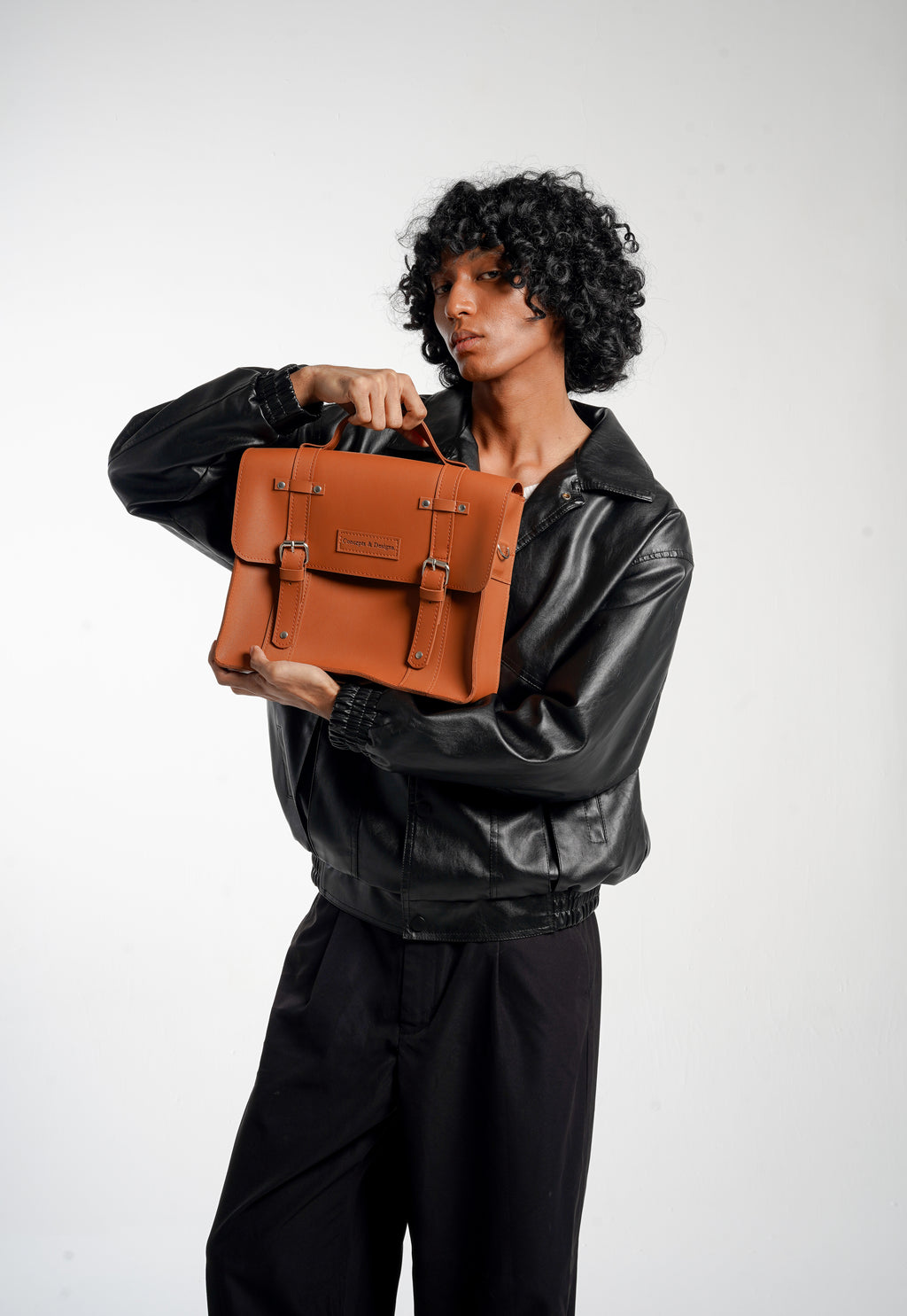 Florence Satchel Bag Chestnut