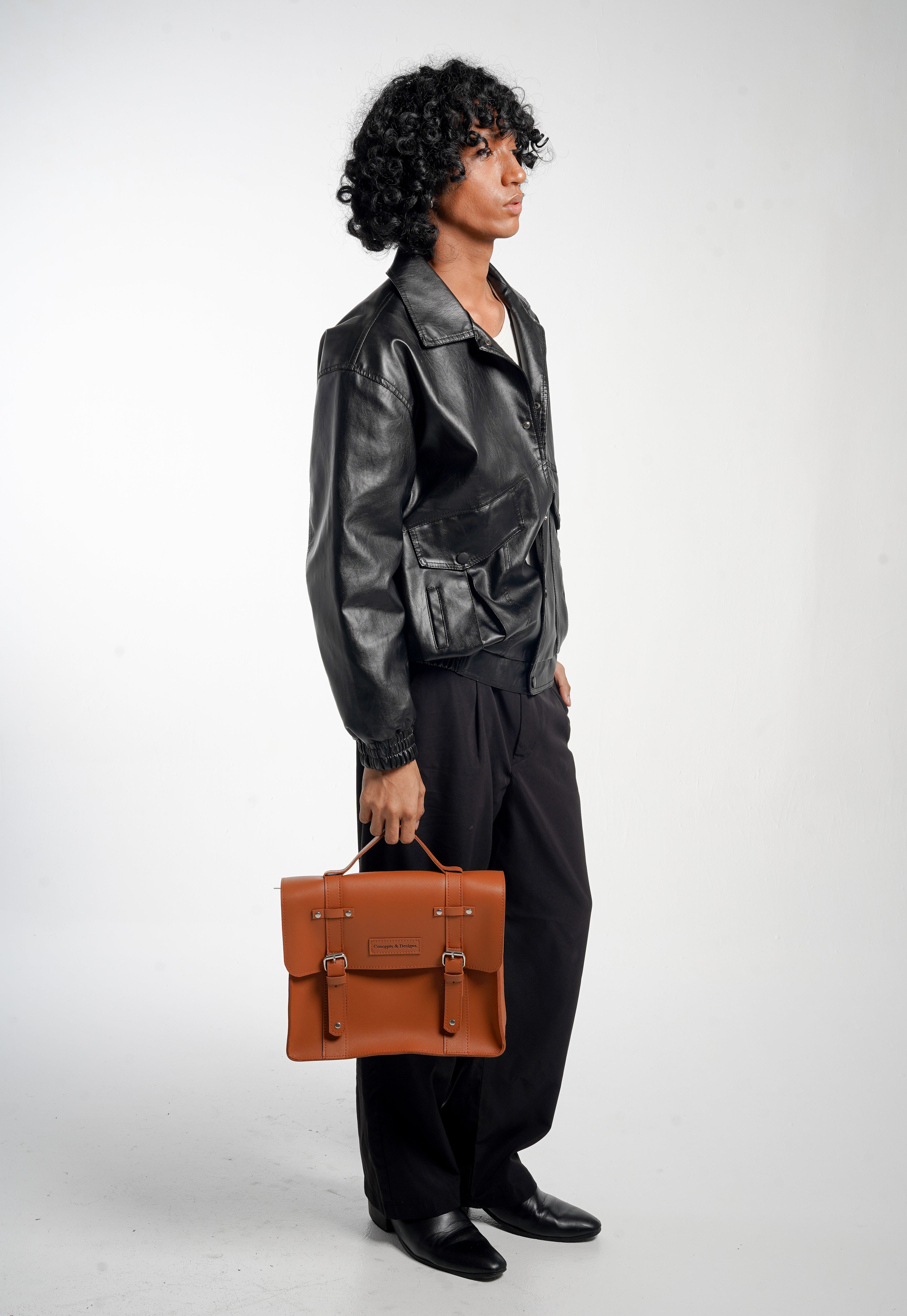 Florence Satchel Bag Chestnut