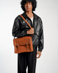 Florence Satchel Bag Chestnut