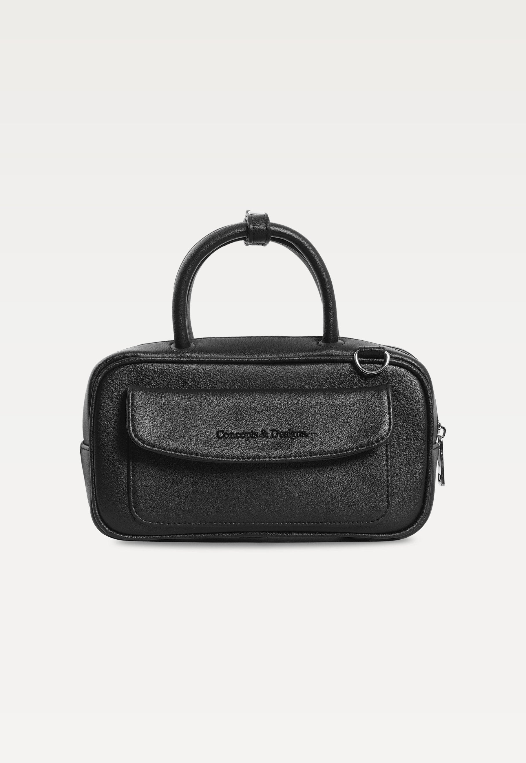 Geneva Elongated Top Handle Bag