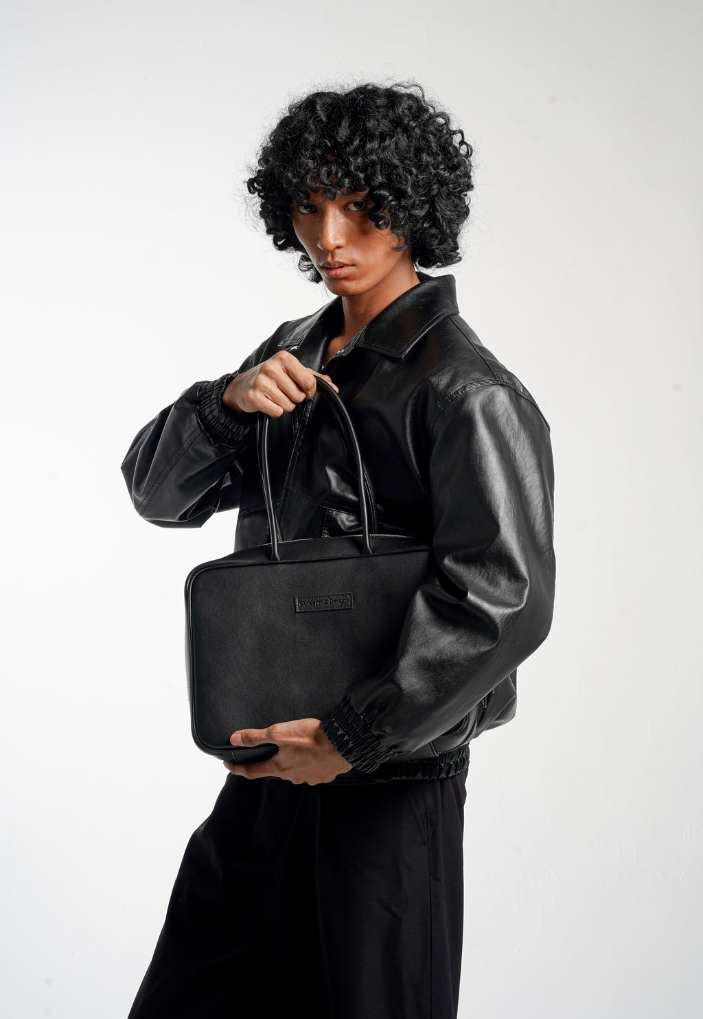 Linz Box Satchel Top Handle Bag