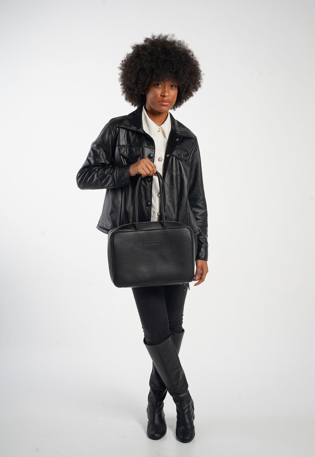 Linz Box Satchel Top Handle Bag