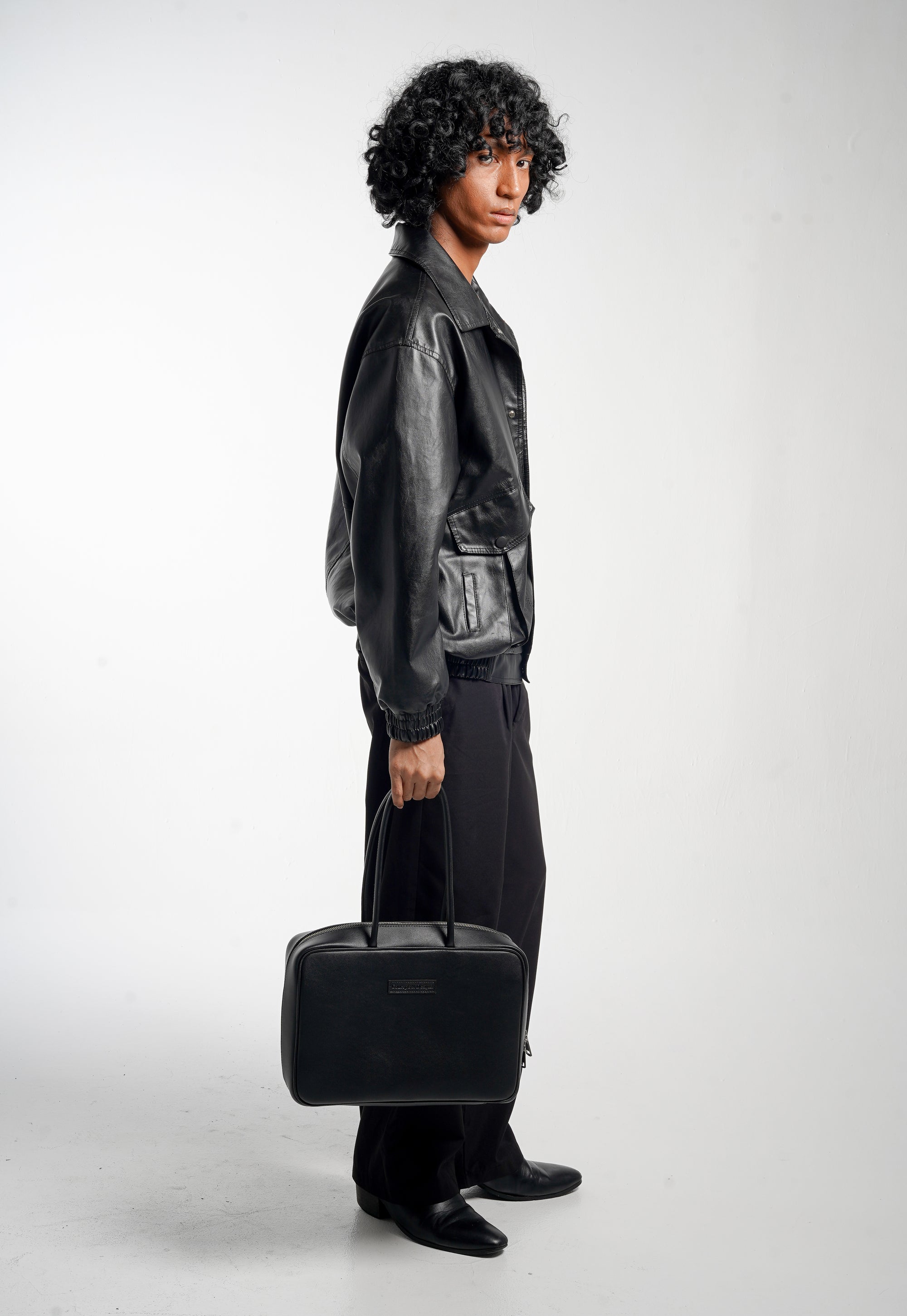 Linz Box Satchel Top Handle Bag