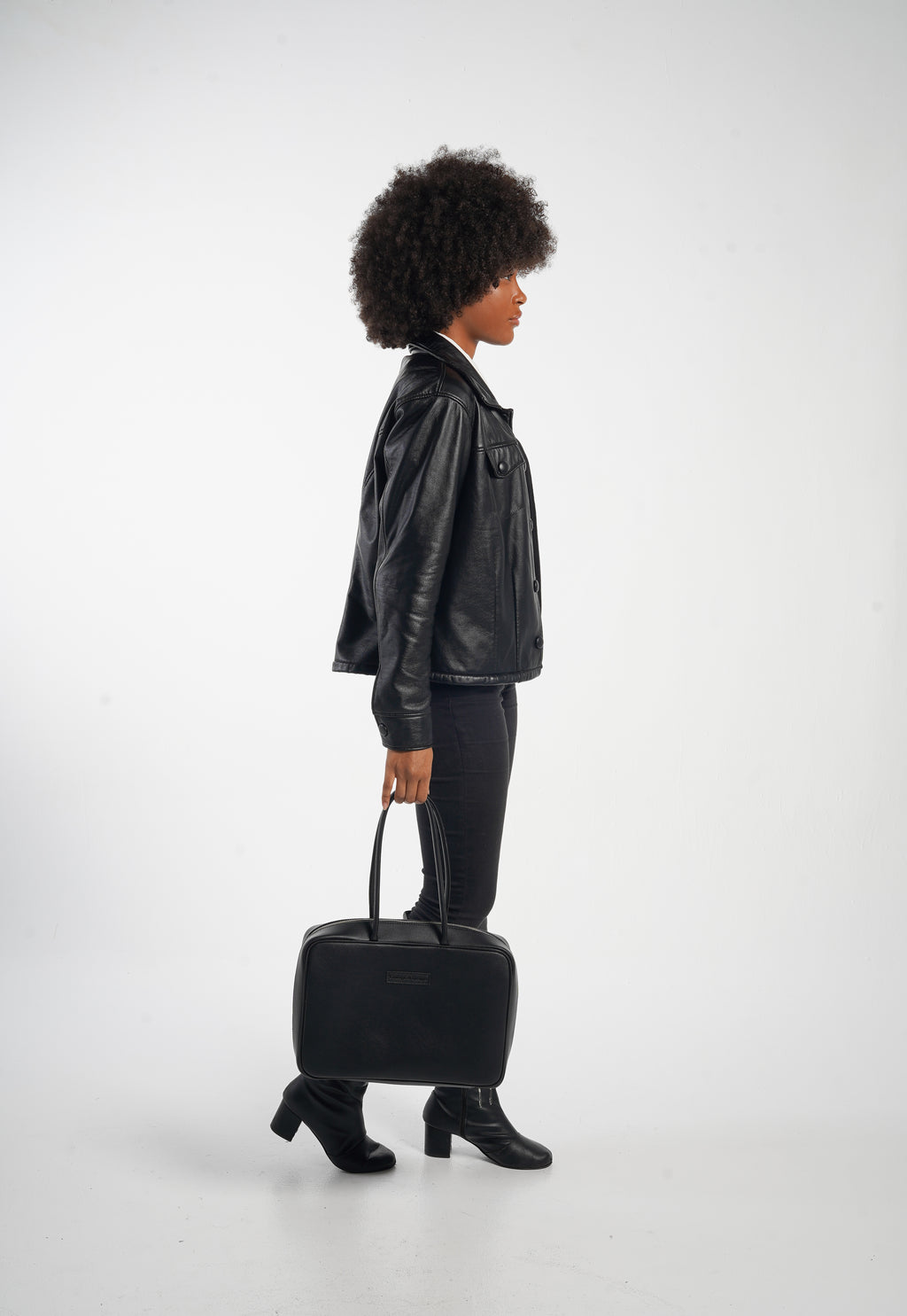 Linz Box Satchel Top Handle Bag