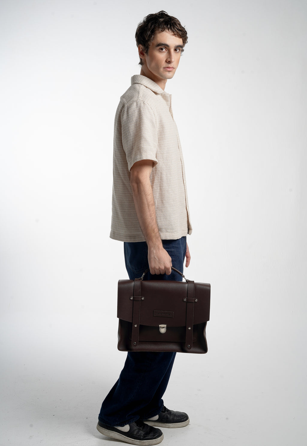 Milan Convertible 3 in 1 Bag (Sling, Hand, Backpack) Dark Brown