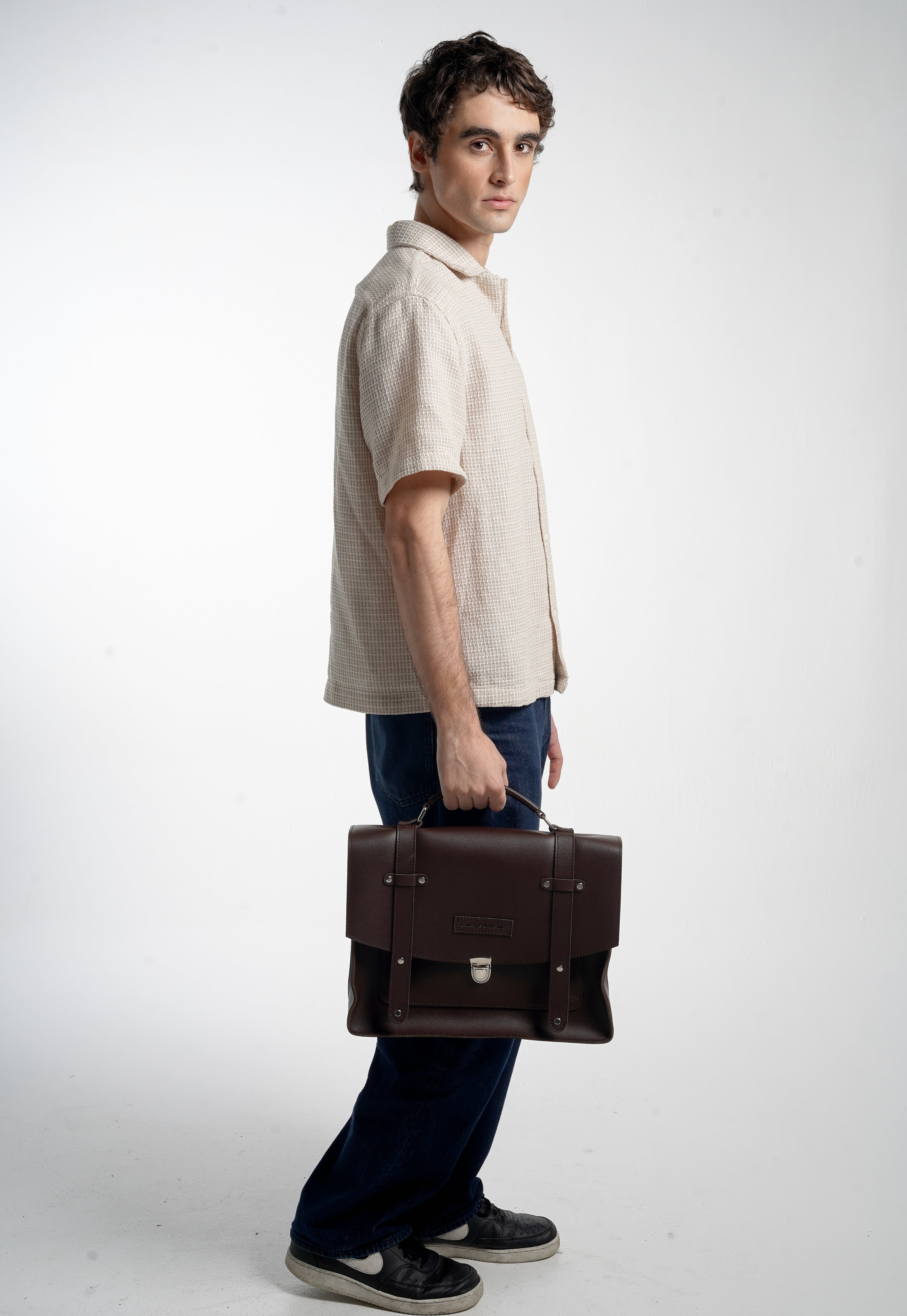 Milan Convertible 3 in 1 Bag (Sling, Hand, Backpack) Dark Brown