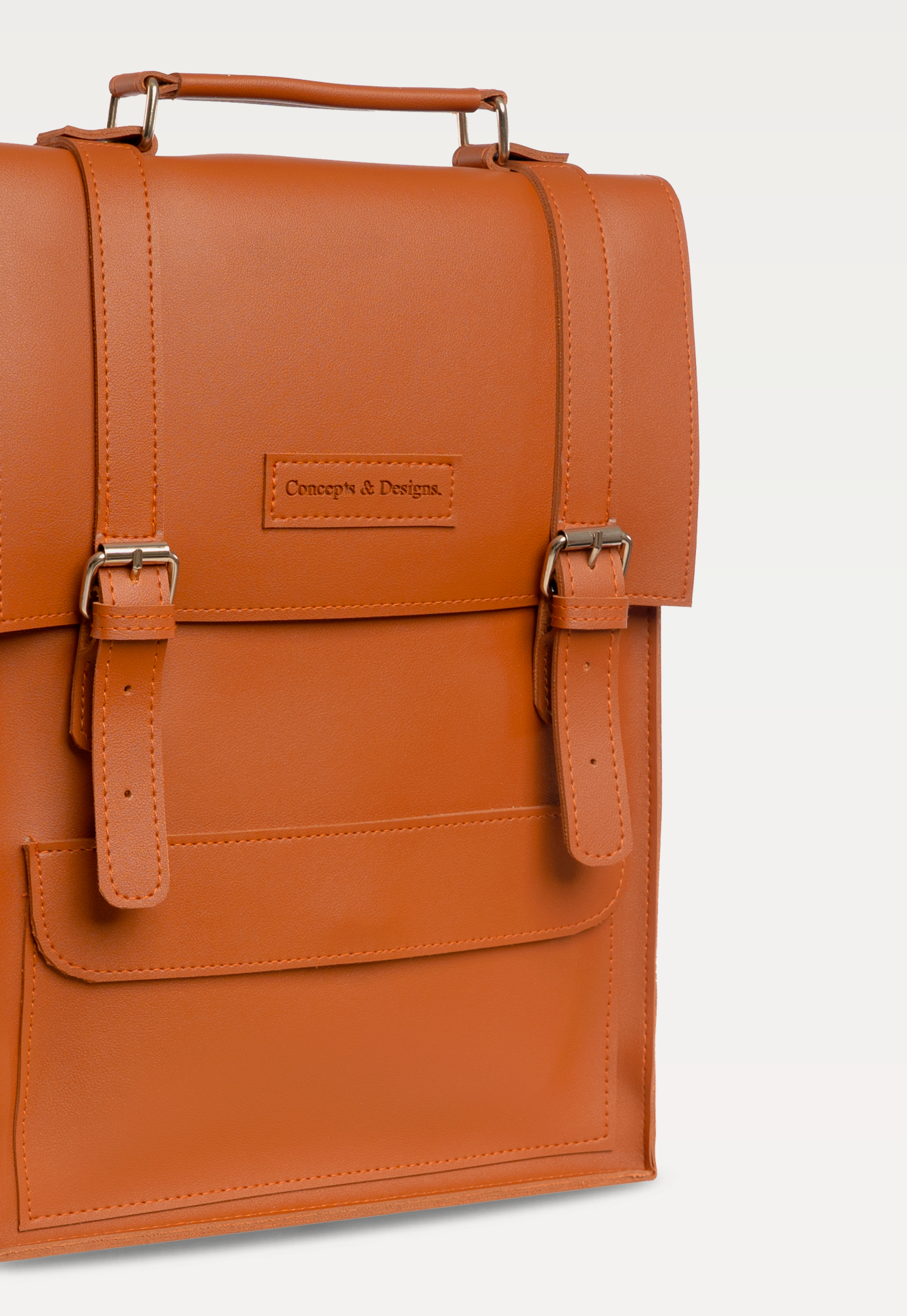 Monaco  Laptop Backpack Chestnut