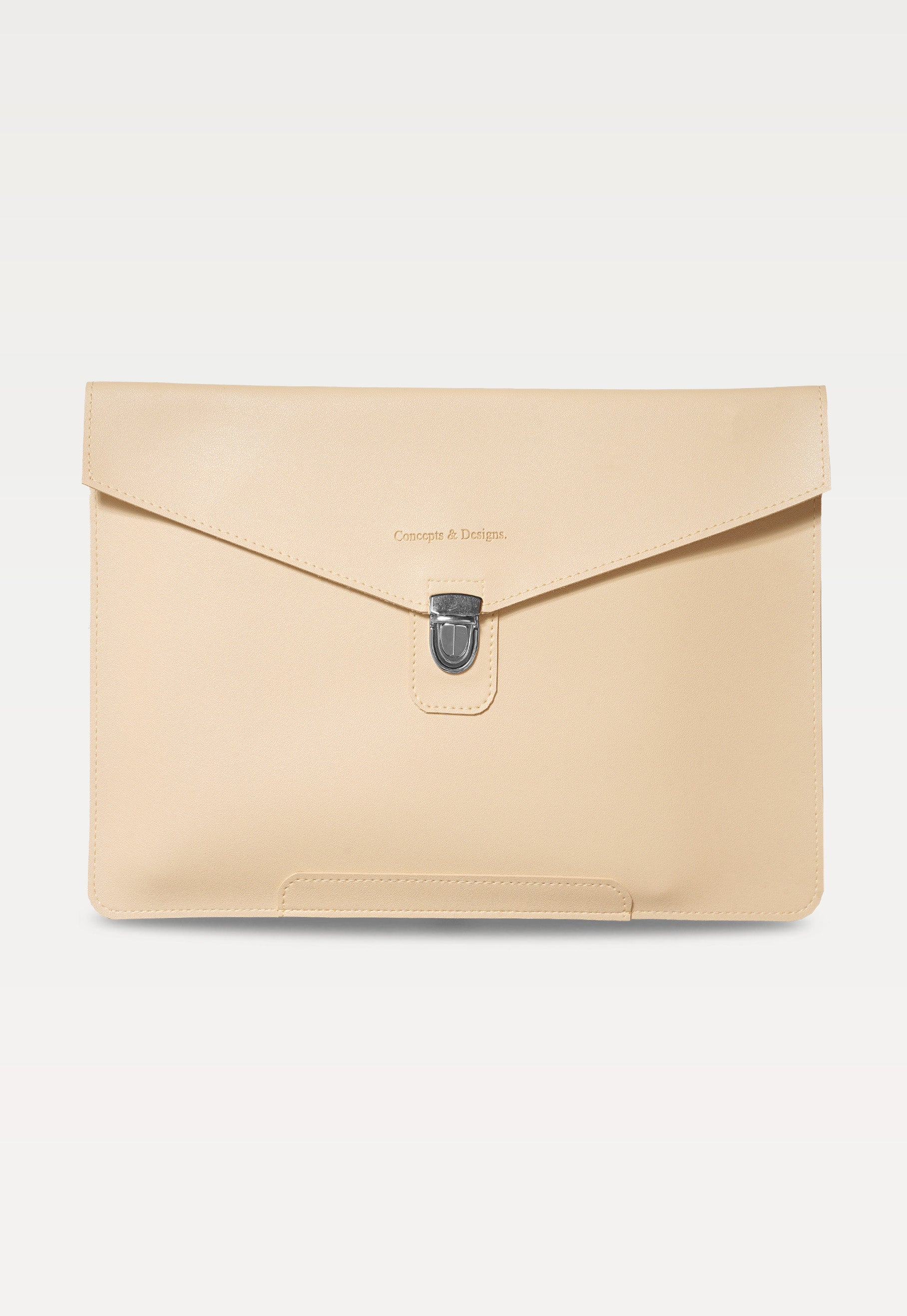 Paris Slim Envelope Laptop Sleeve Beige