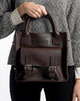 Preston Boxy Satchel bag Brown