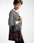 Preston Boxy Satchel bag Brown