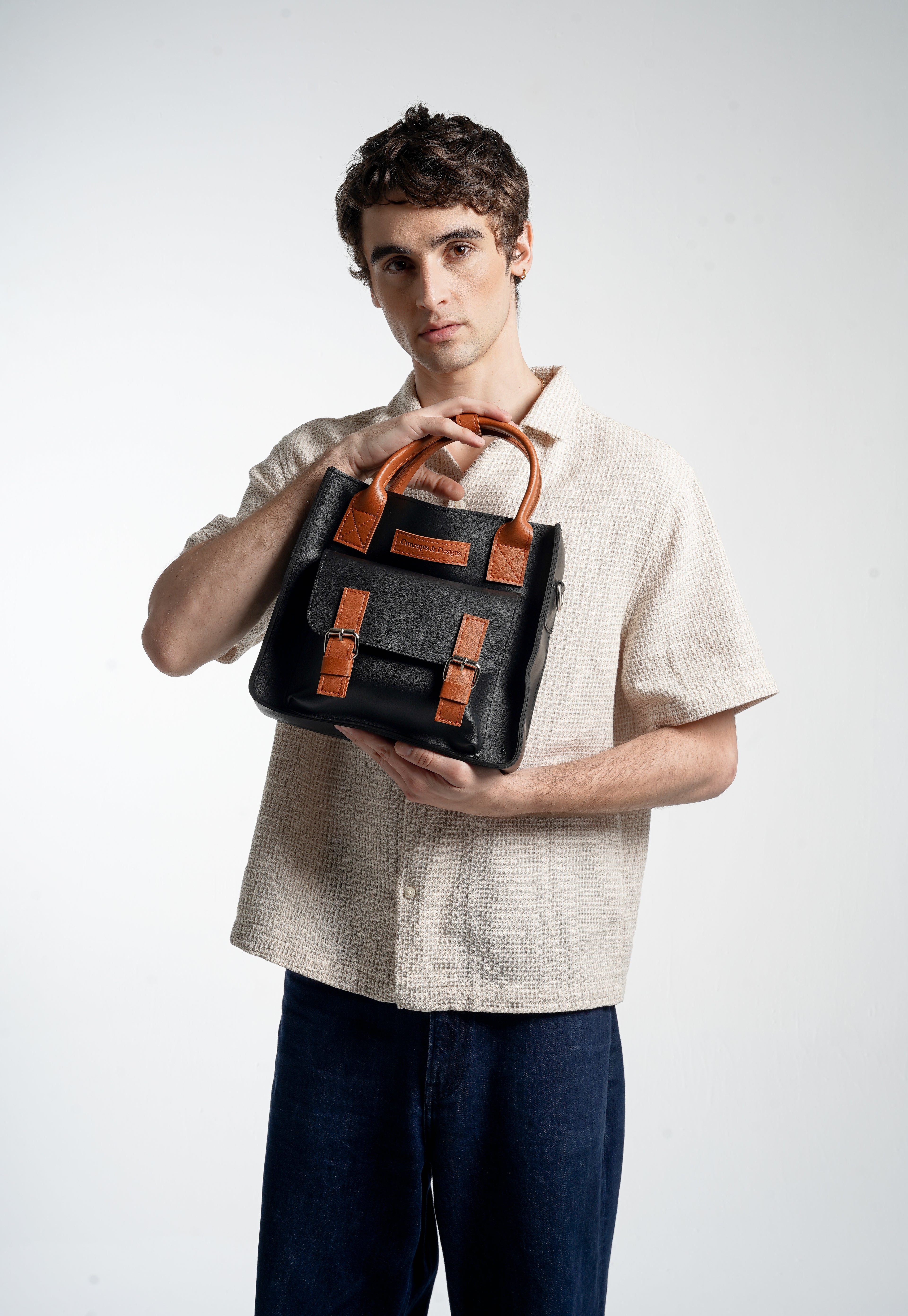 Preston Boxy Satchel Bag Fusion