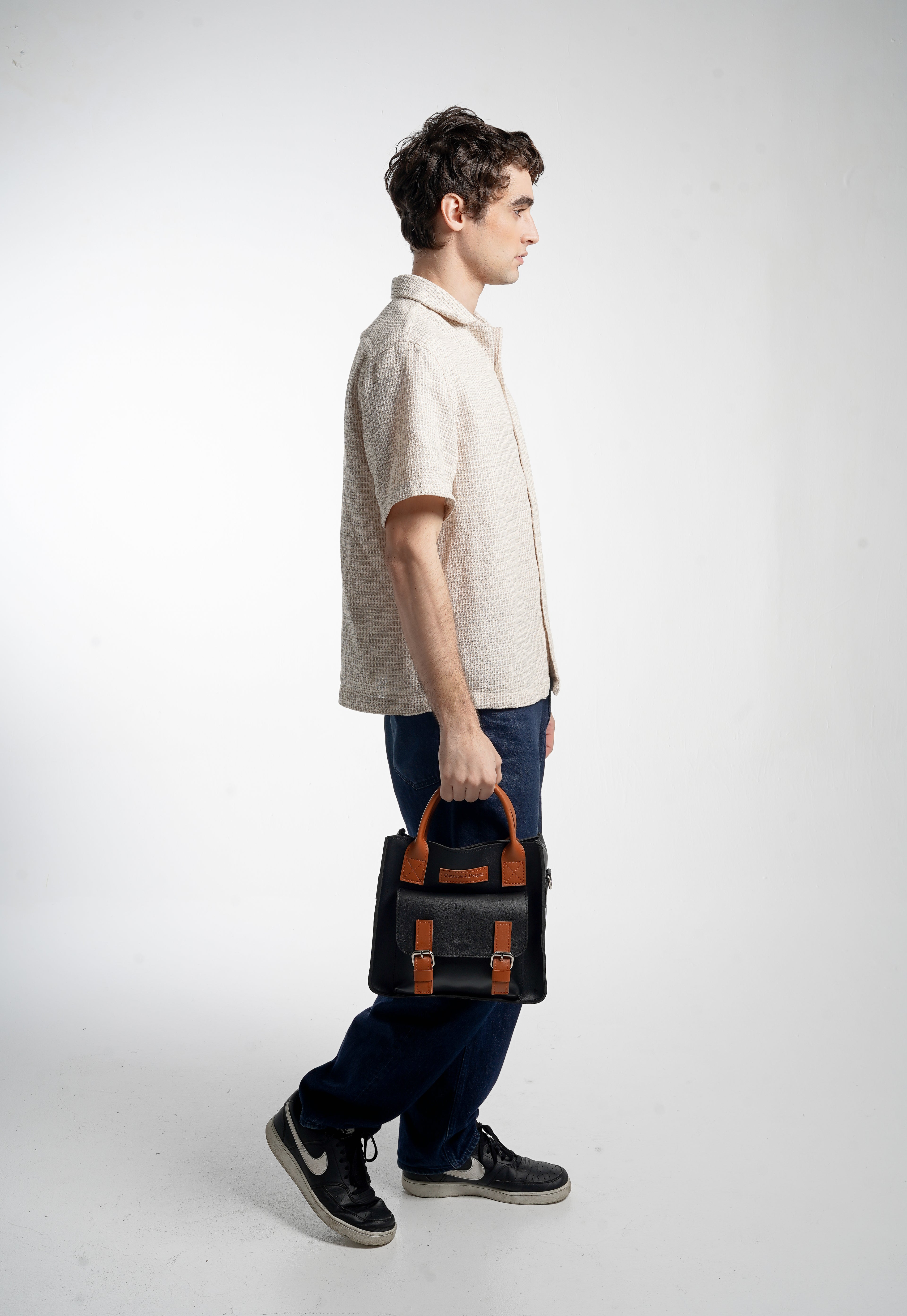 Preston Boxy Satchel Bag Fusion