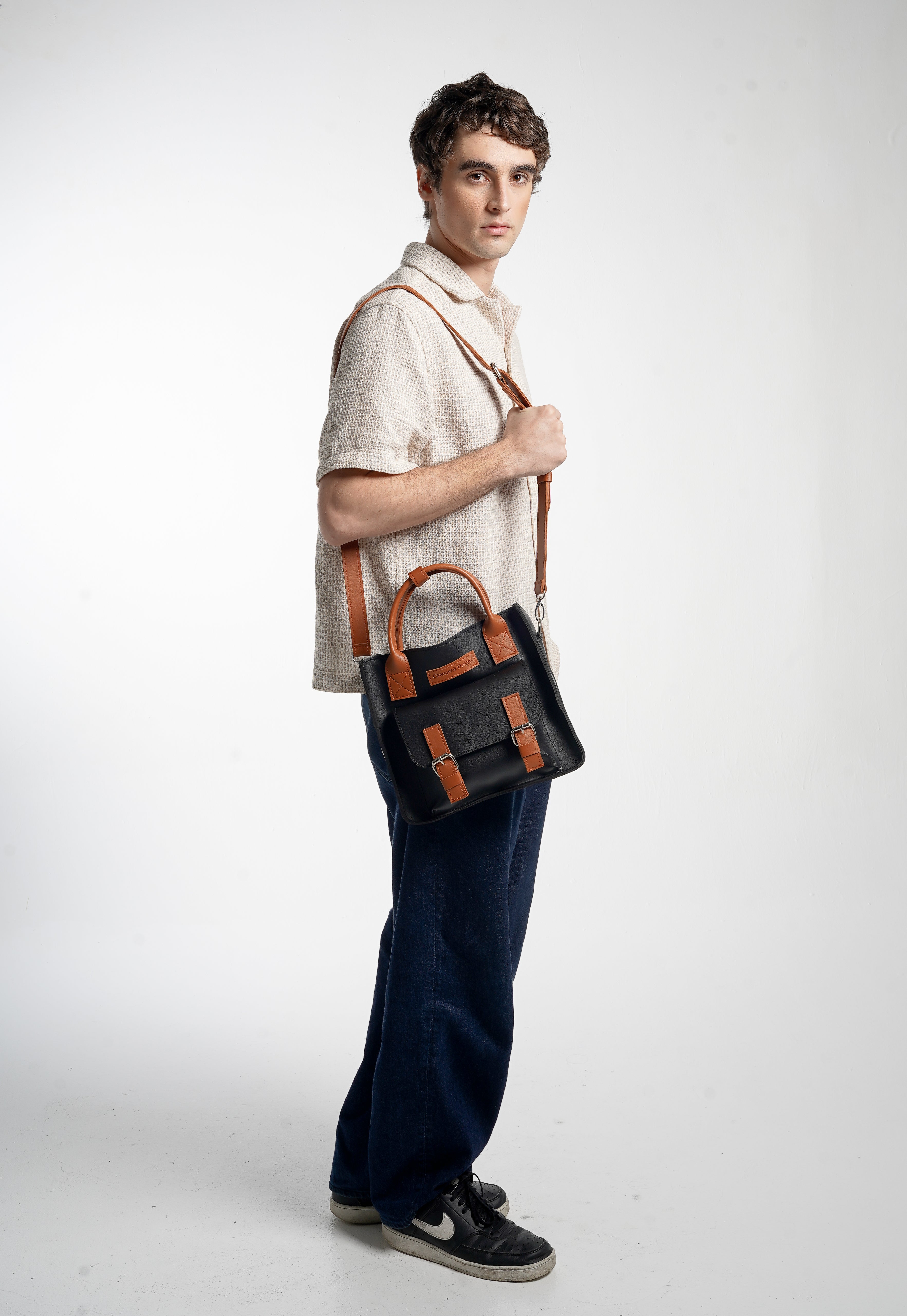 Preston Boxy Satchel Bag Fusion