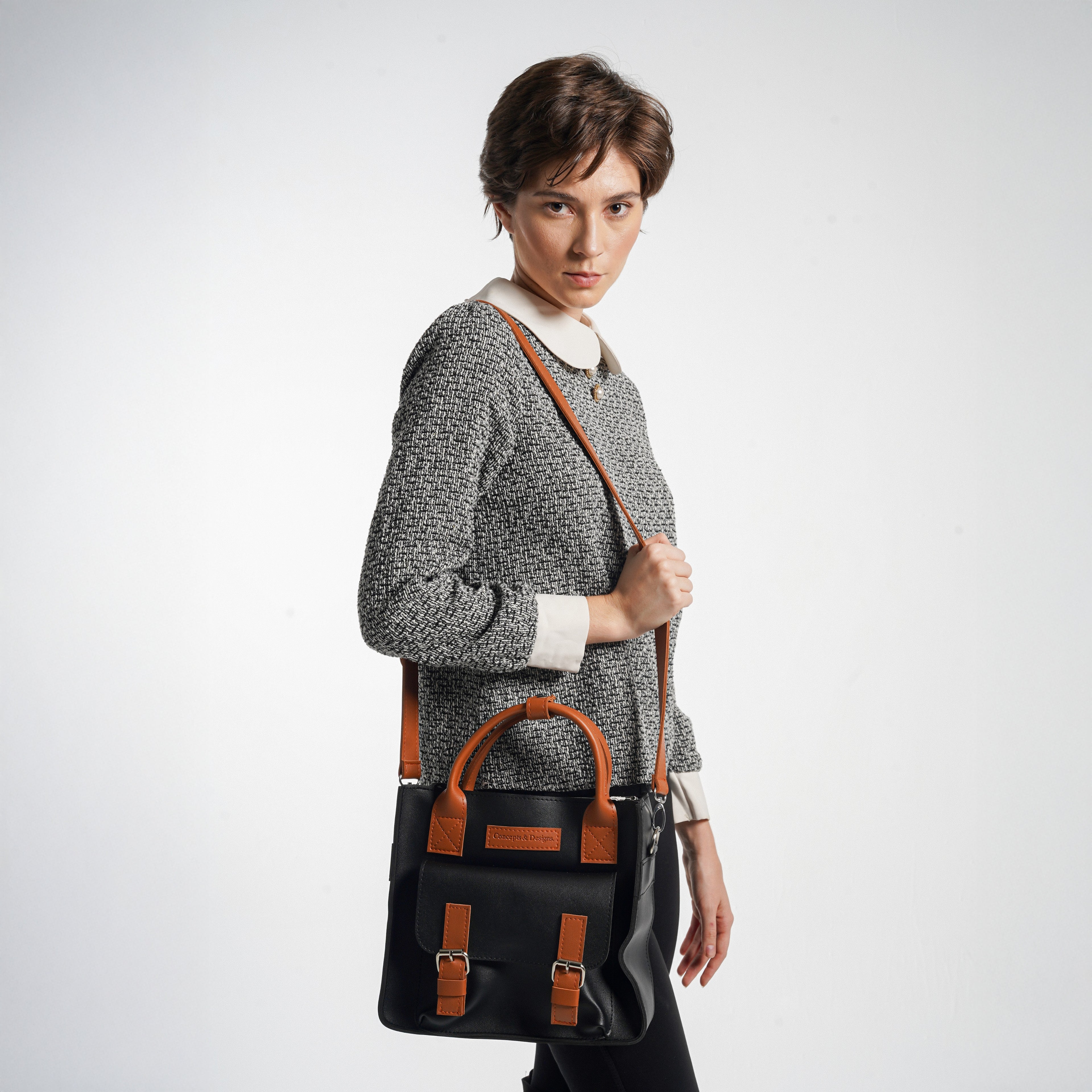 Preston Boxy Satchel Bag Fusion