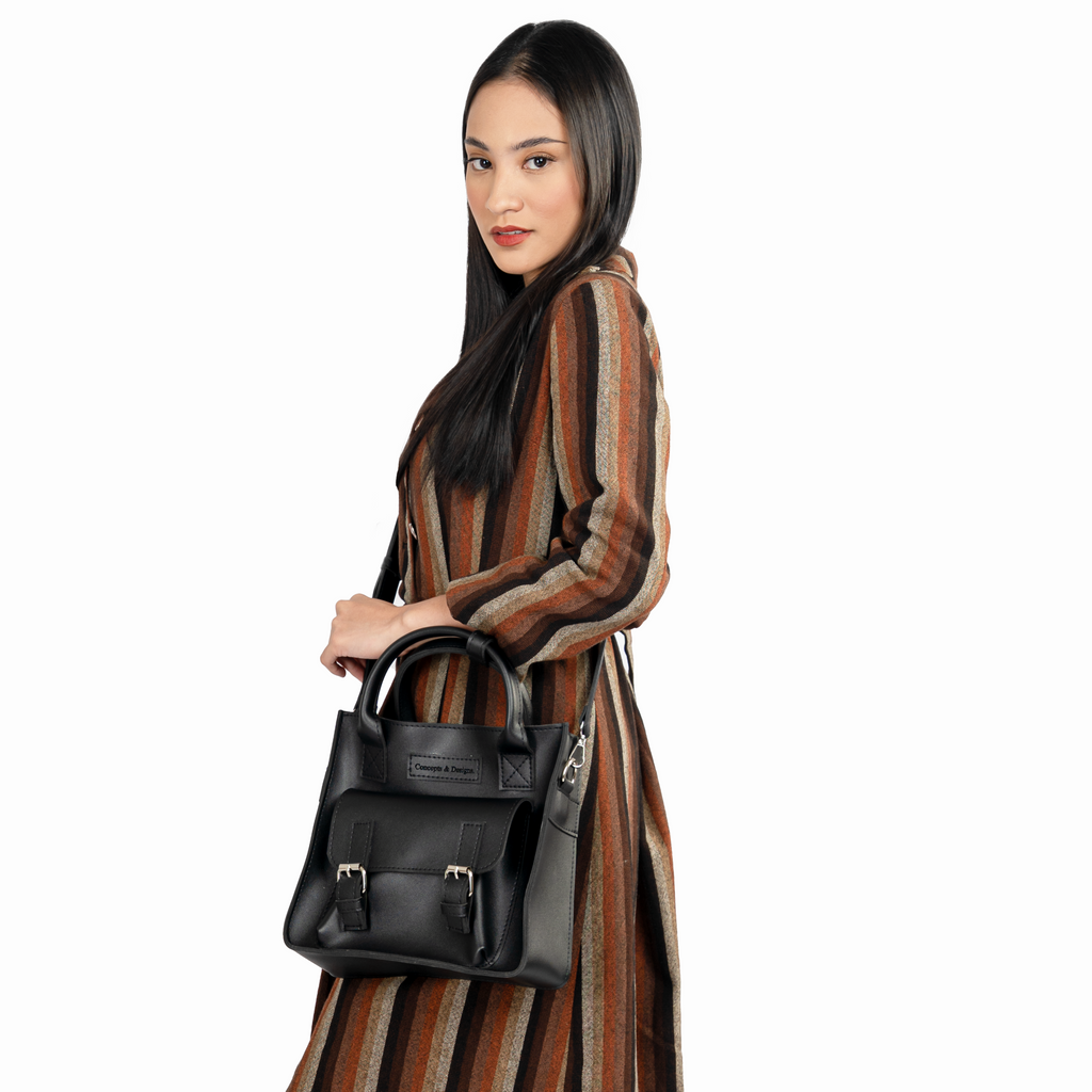 Preston Boxy Satchel Bag