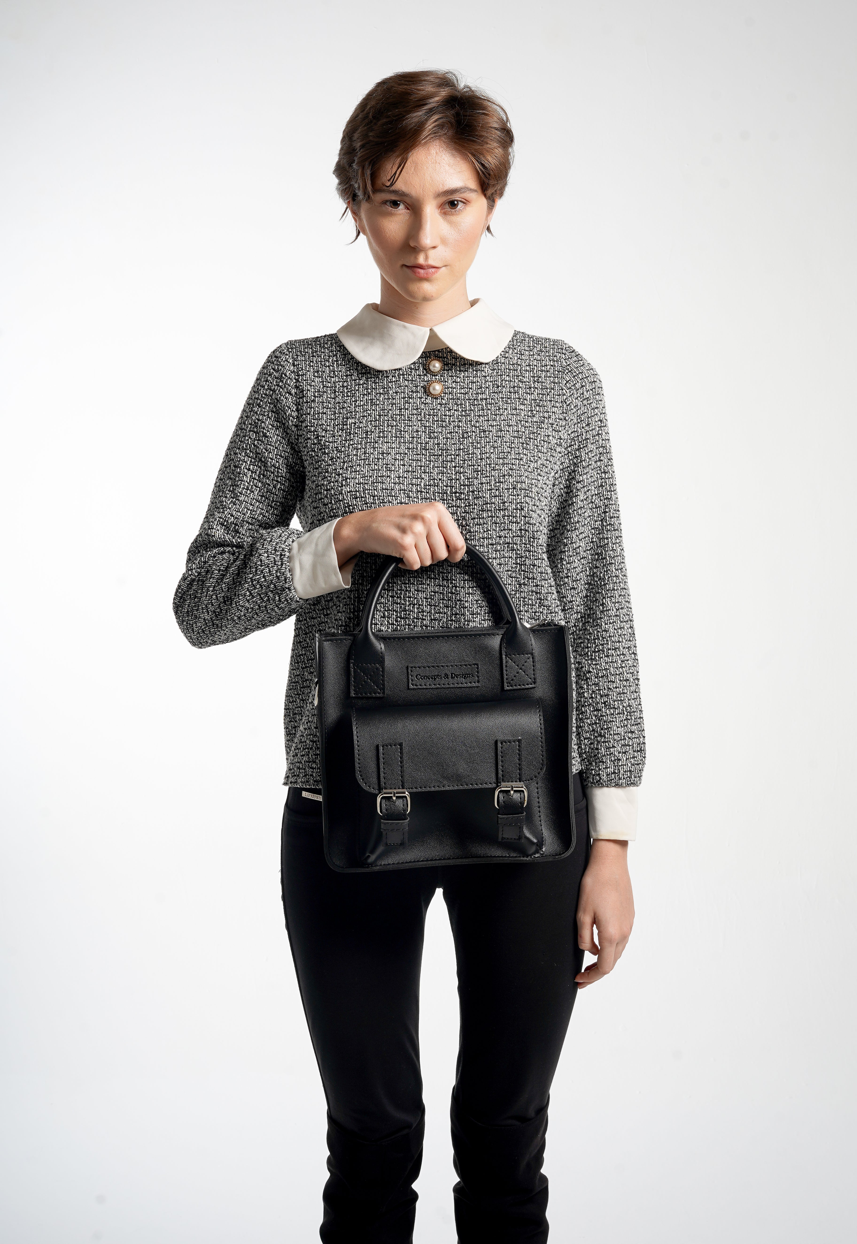 Preston Boxy Satchel Bag