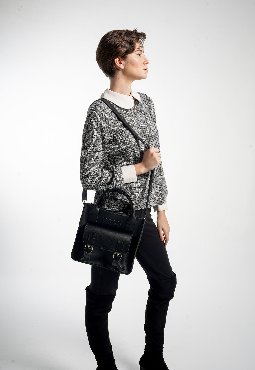 Preston Boxy Satchel Bag