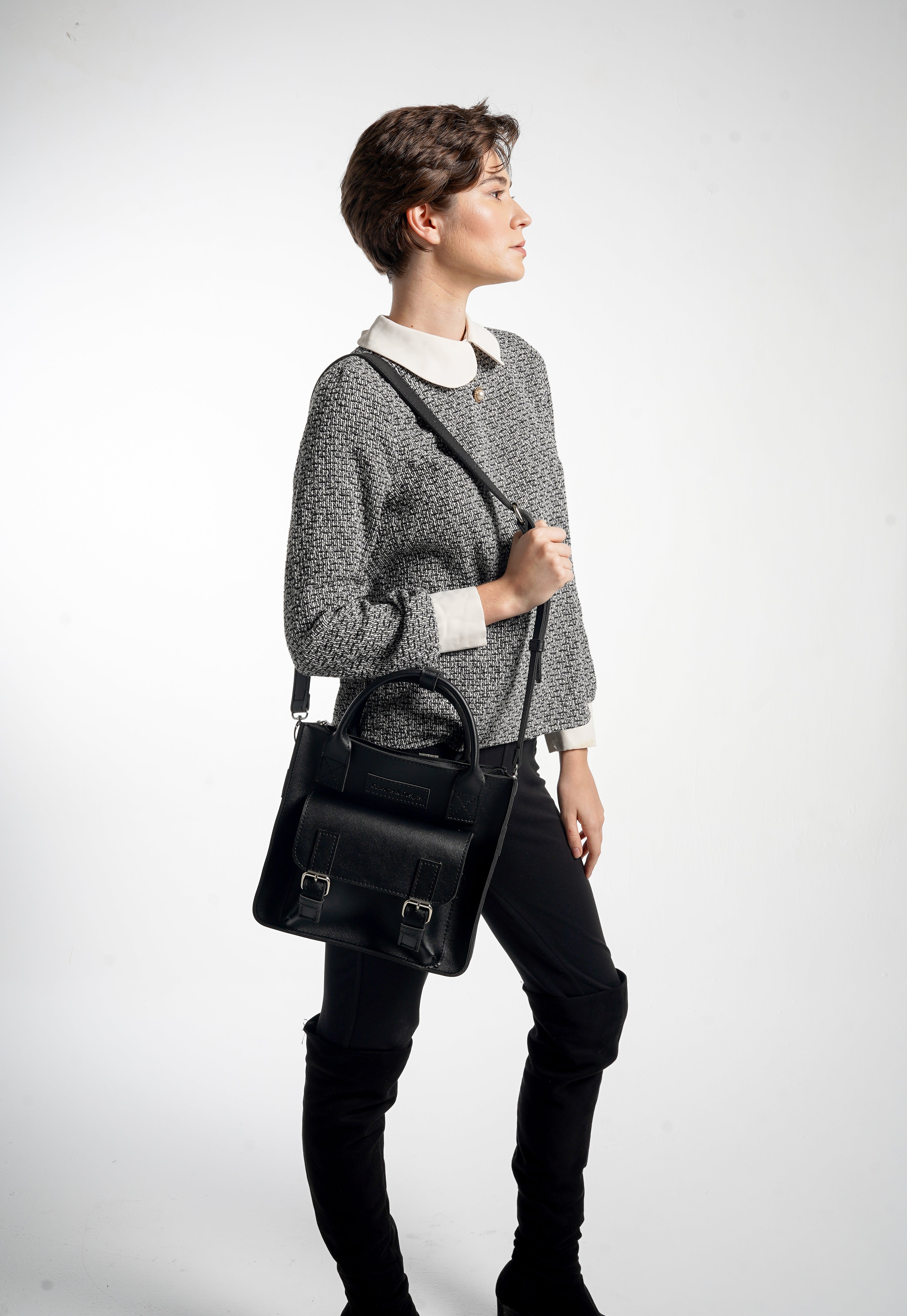 Preston Boxy Satchel Bag