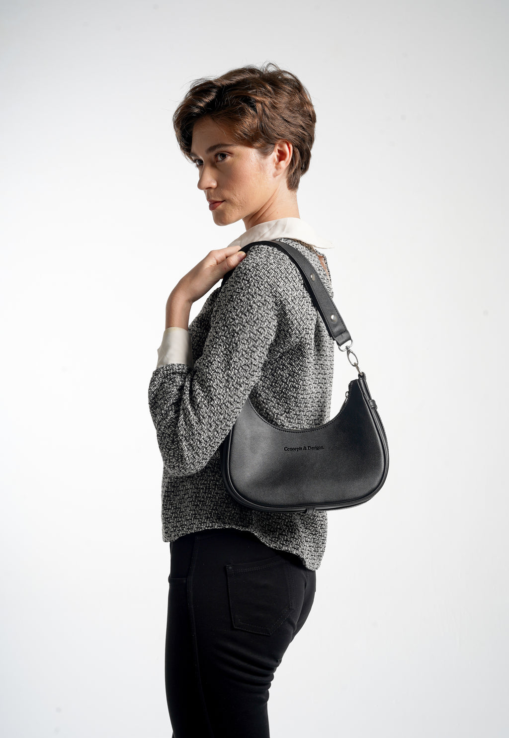 Verona Crescent Shoulder Bag