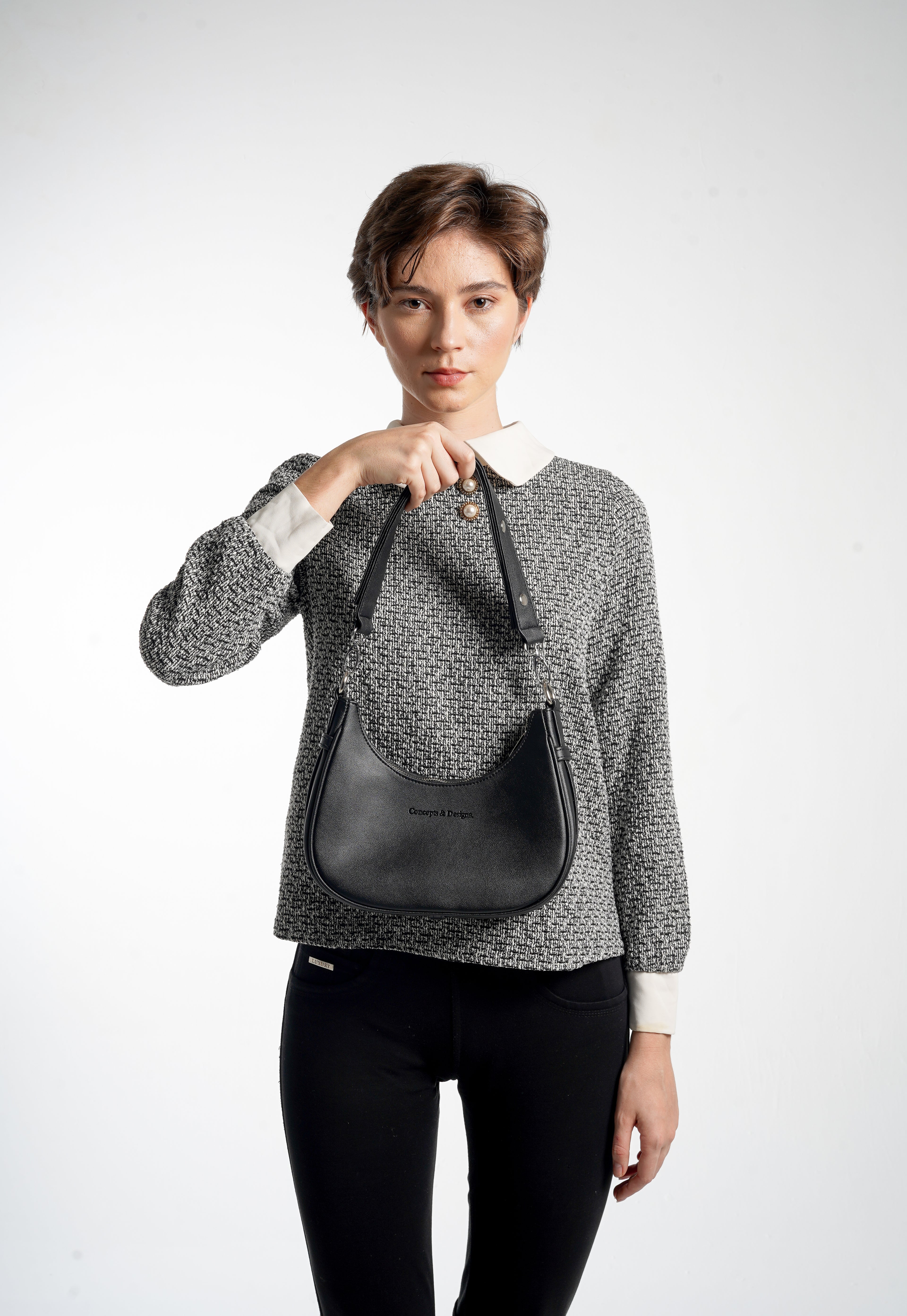 Verona Crescent Shoulder Bag