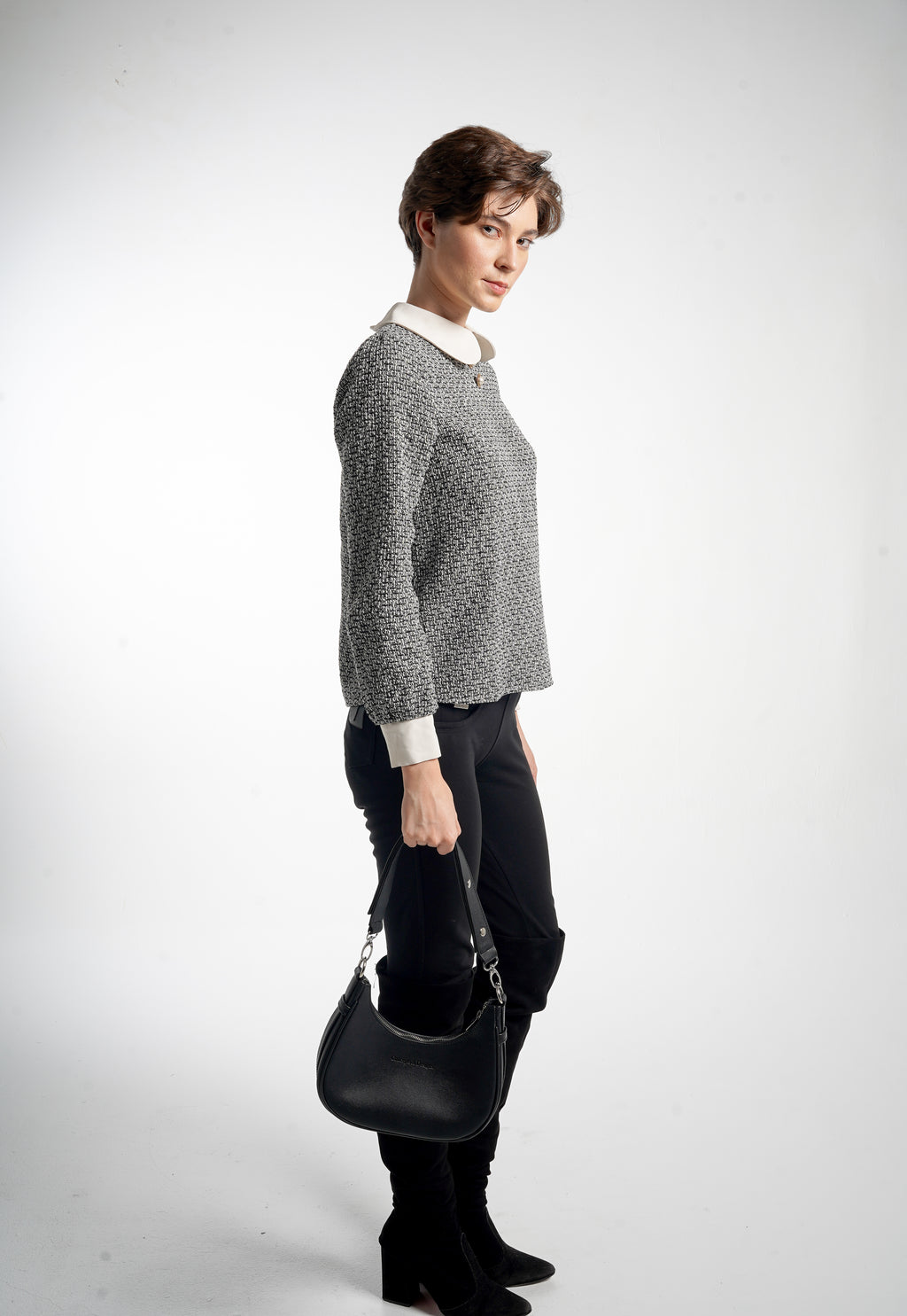 Verona Crescent Shoulder Bag