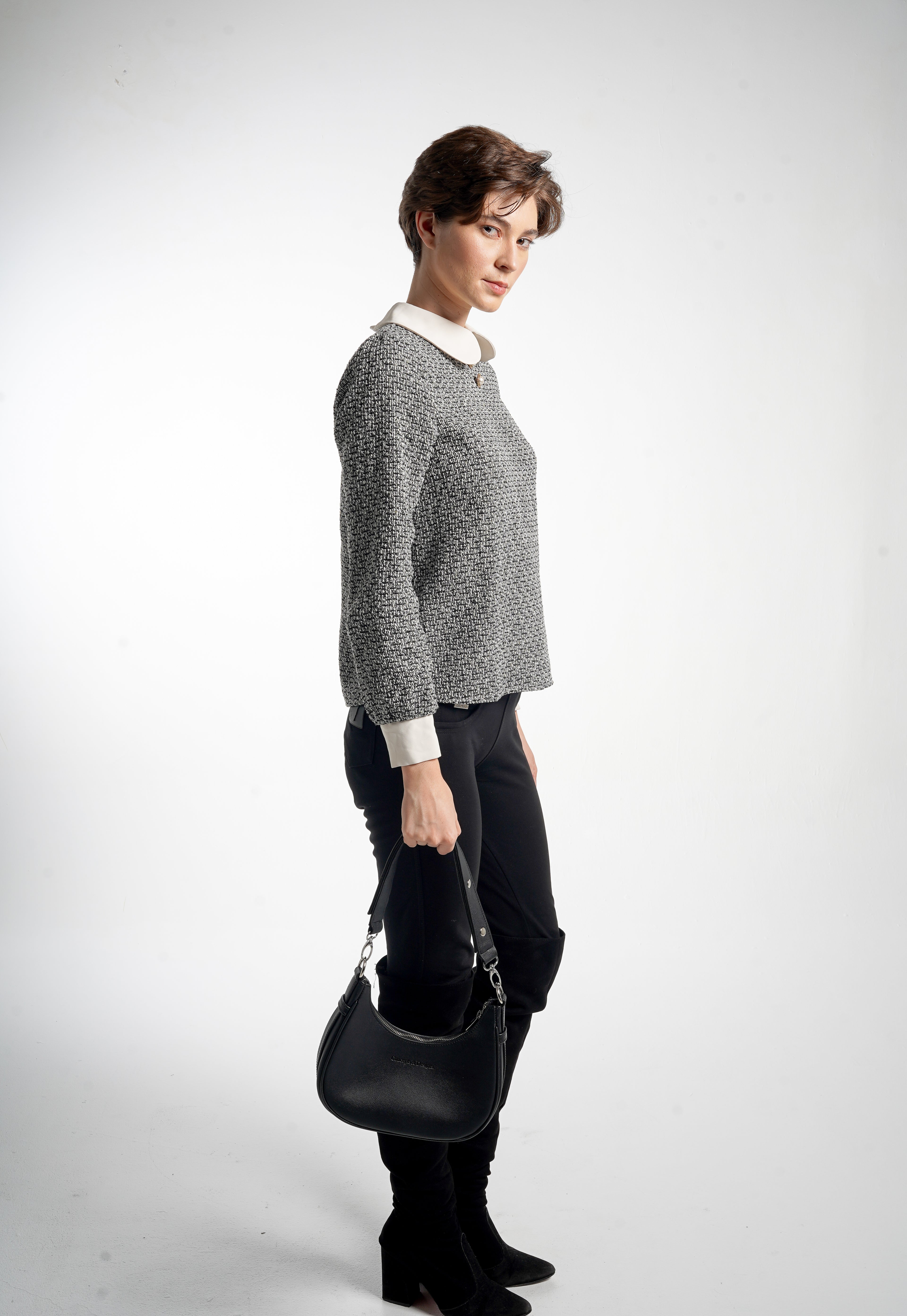 Verona Crescent Shoulder Bag