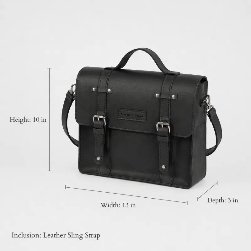 Size chart for Florence Satchel Bag