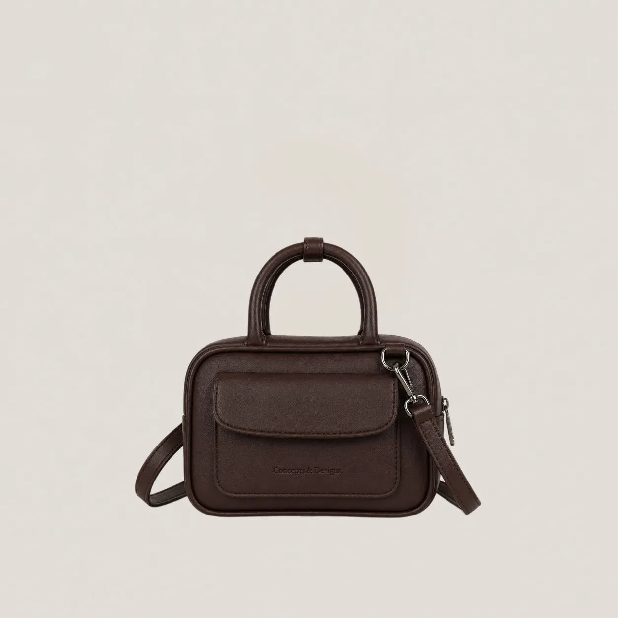 Brown elongated mini bag
#color_brown