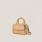 Beige elongated mini bag side view
#color_light beige
